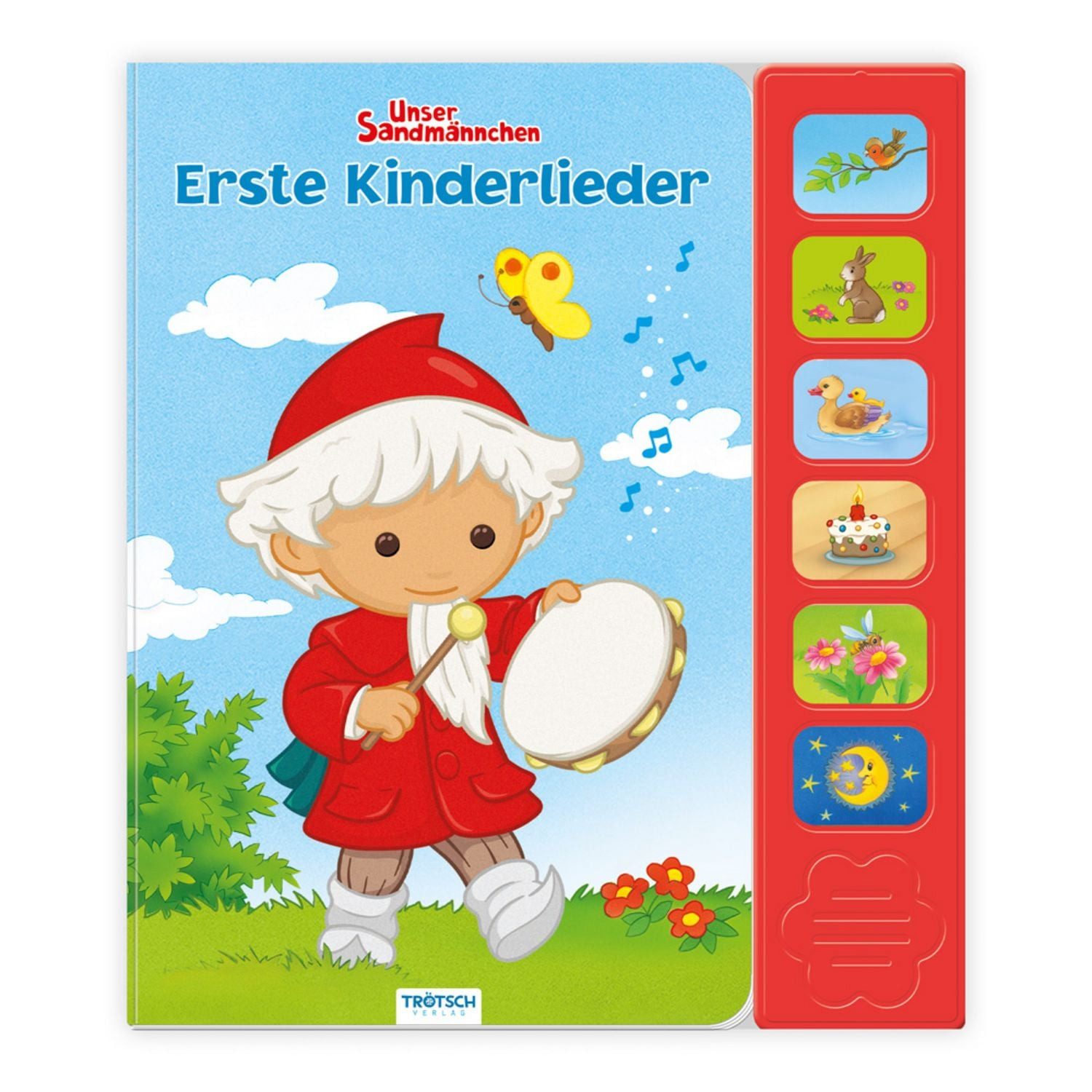 Trötsch Unser Sandmännchen Soundbuch Erste Kinderlieder / diverse