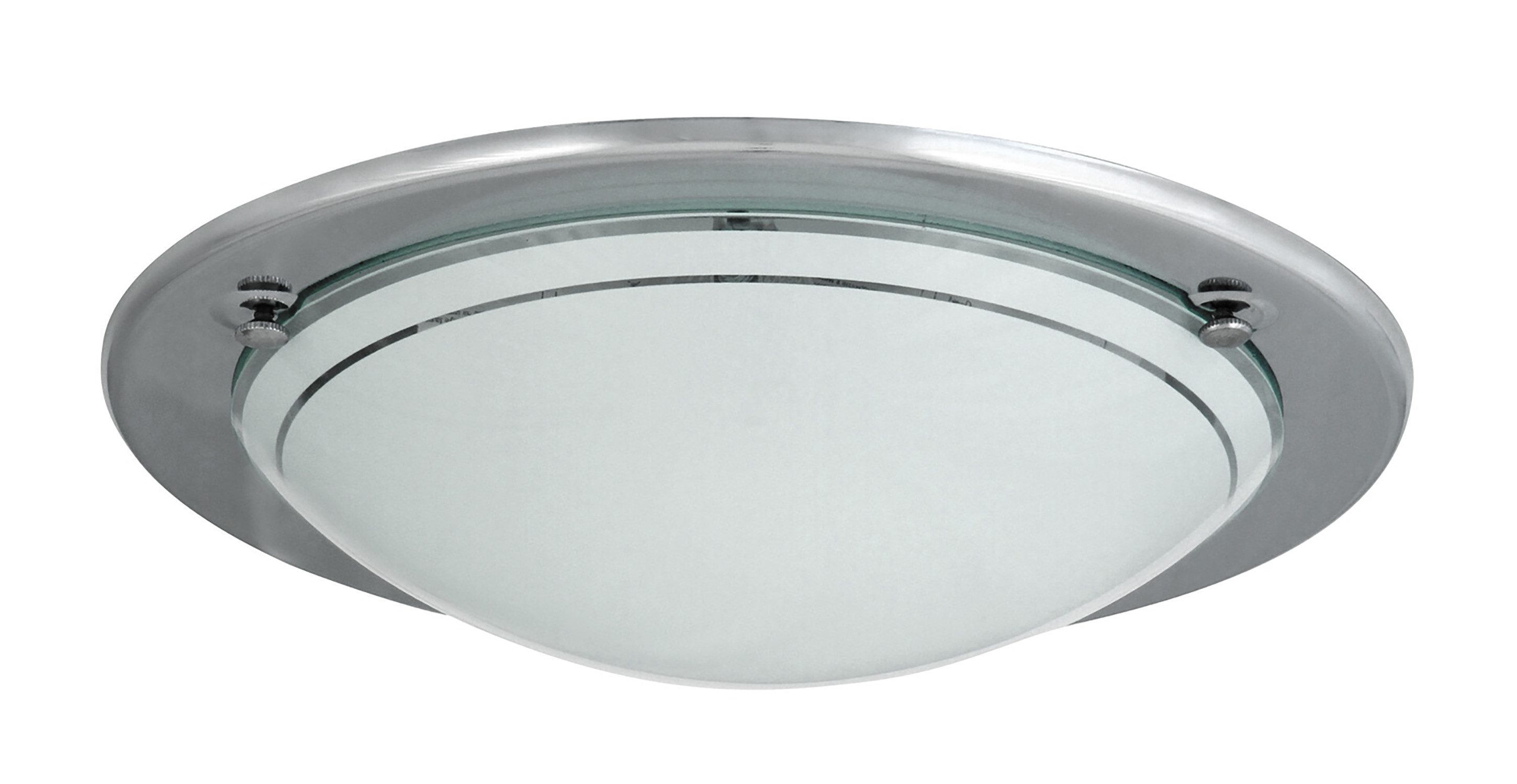 Rabalux Deckenleuchte "Ufo" Metall, silber, rund, E27, ø285mm