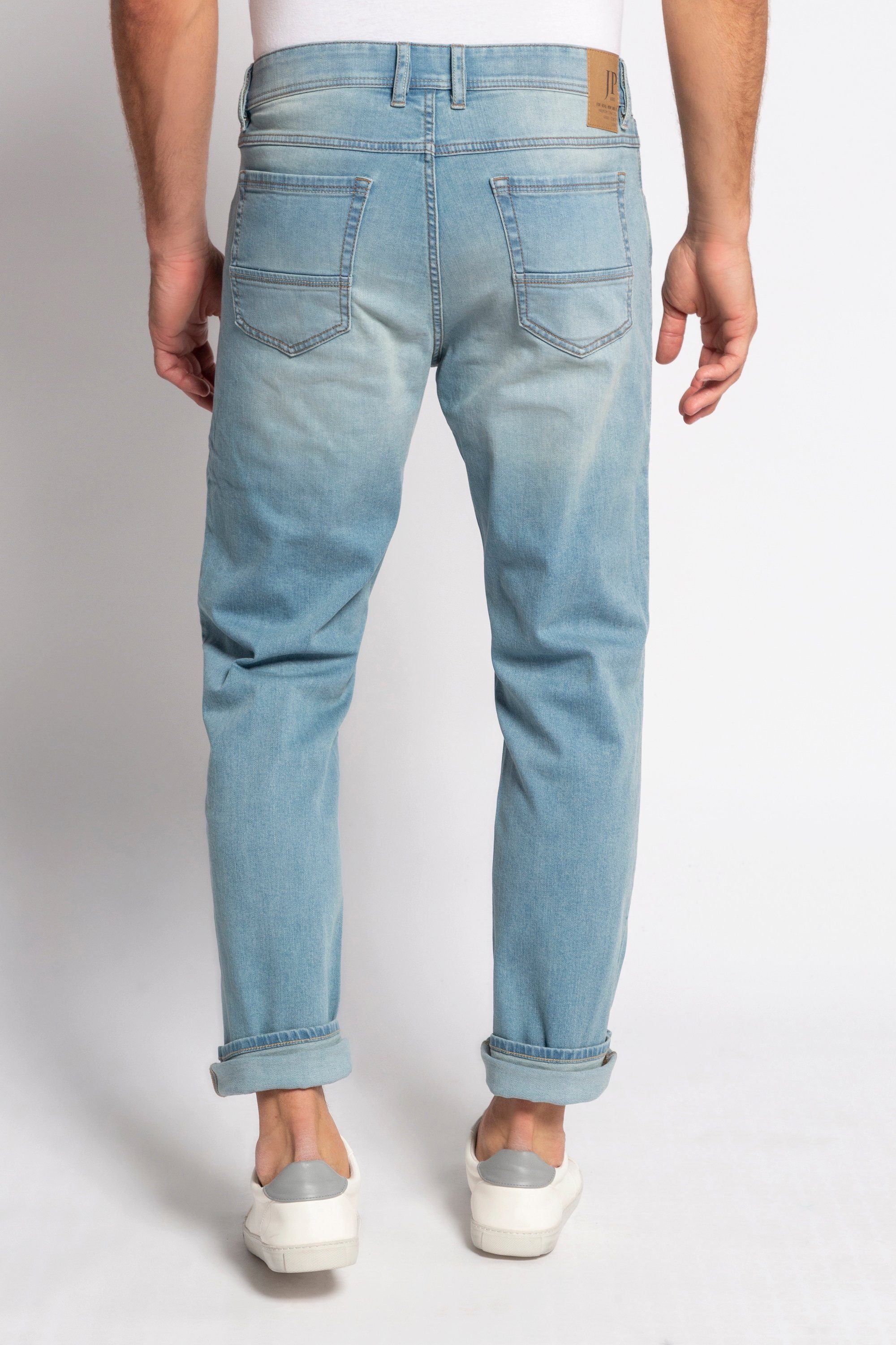 bleached denim 70/35 Jeans Bauchfit Denim Cargohose bis JP1880 Gr.