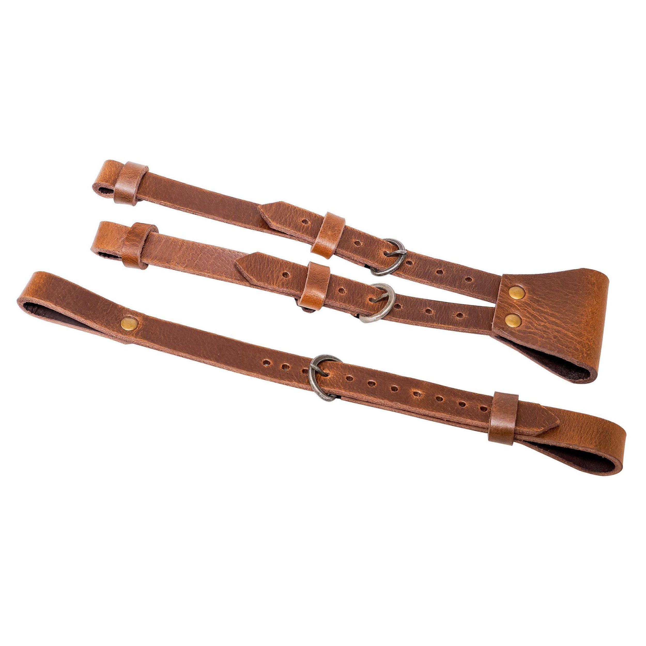 Lord Of Battles Gürtelhalter Schwert Gürtelhänger 3 Riemen - Braun