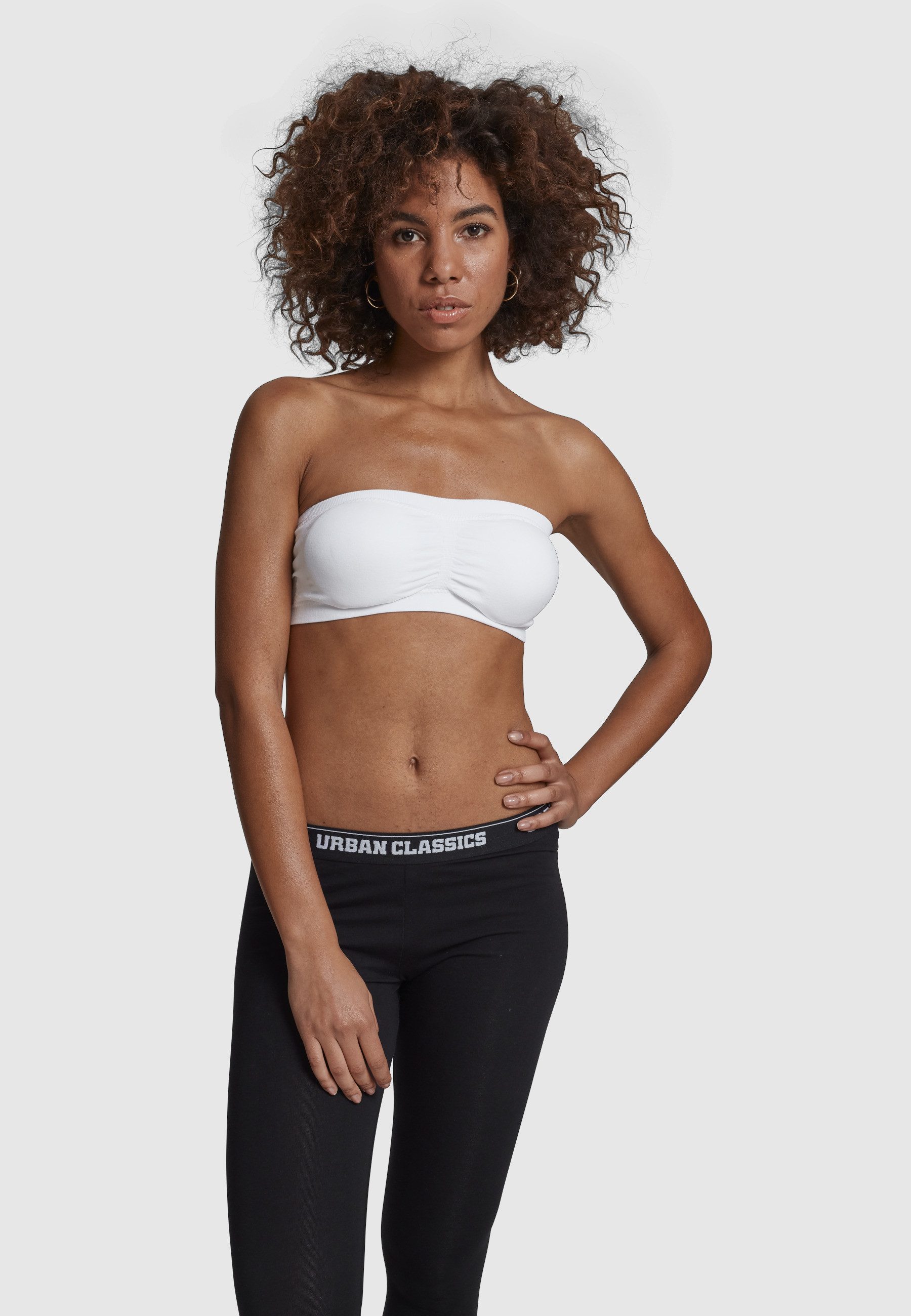 URBAN CLASSICS Sport-BH Urban Classics Damen Ladies Pads – Bild 4 von 5