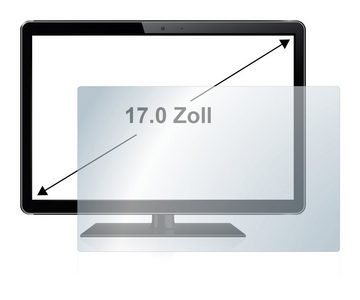 upscreen Schutzfolie für 43.2 cm (17 Zoll) [338 x 270 mm], Displayschutzfolie, Folie klar Anti-Scratch Anti-Fingerprint