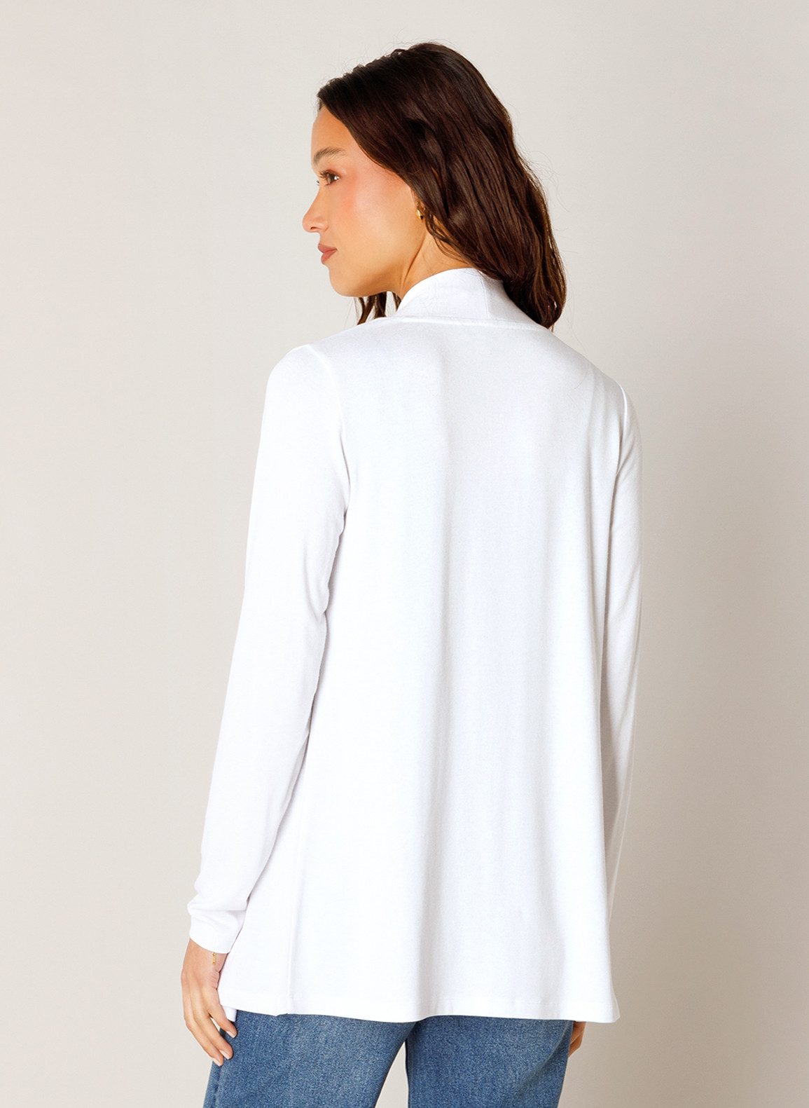 Base Level Strickjacke Yayla In elastischem Feinstrick