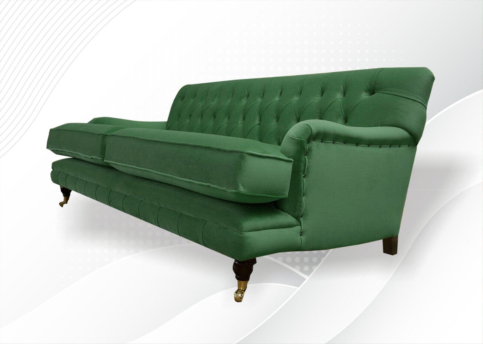 3 Chesterfield-Sofa, Sofa Sitzer Couch cm Chesterfield 190 Design JVmoebel