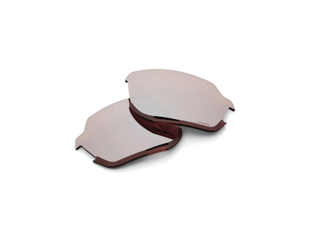 100% Sportbrille 100% Norvik - HiPER Mirror Replacement Lens unis Crimson Silver - kont