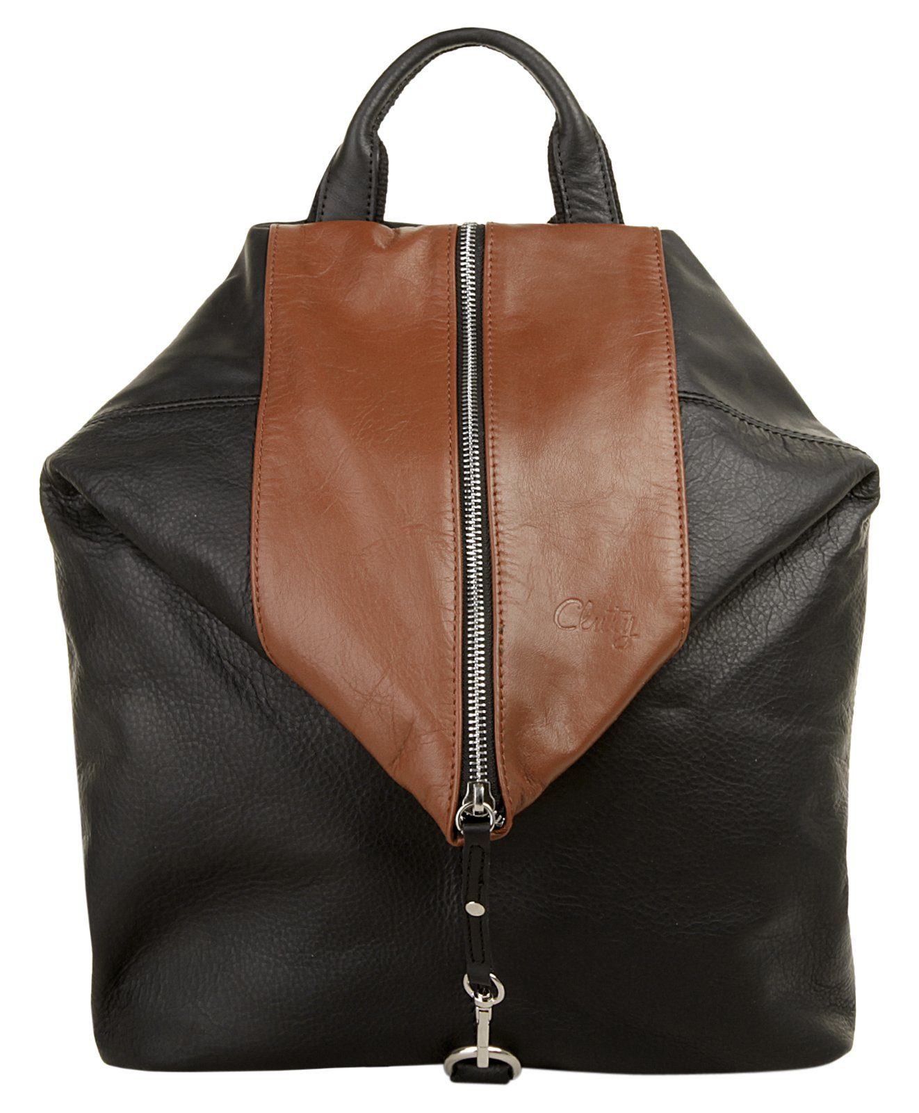 Cluty Cityrucksack, echt Leder, Made in günstig online kaufen