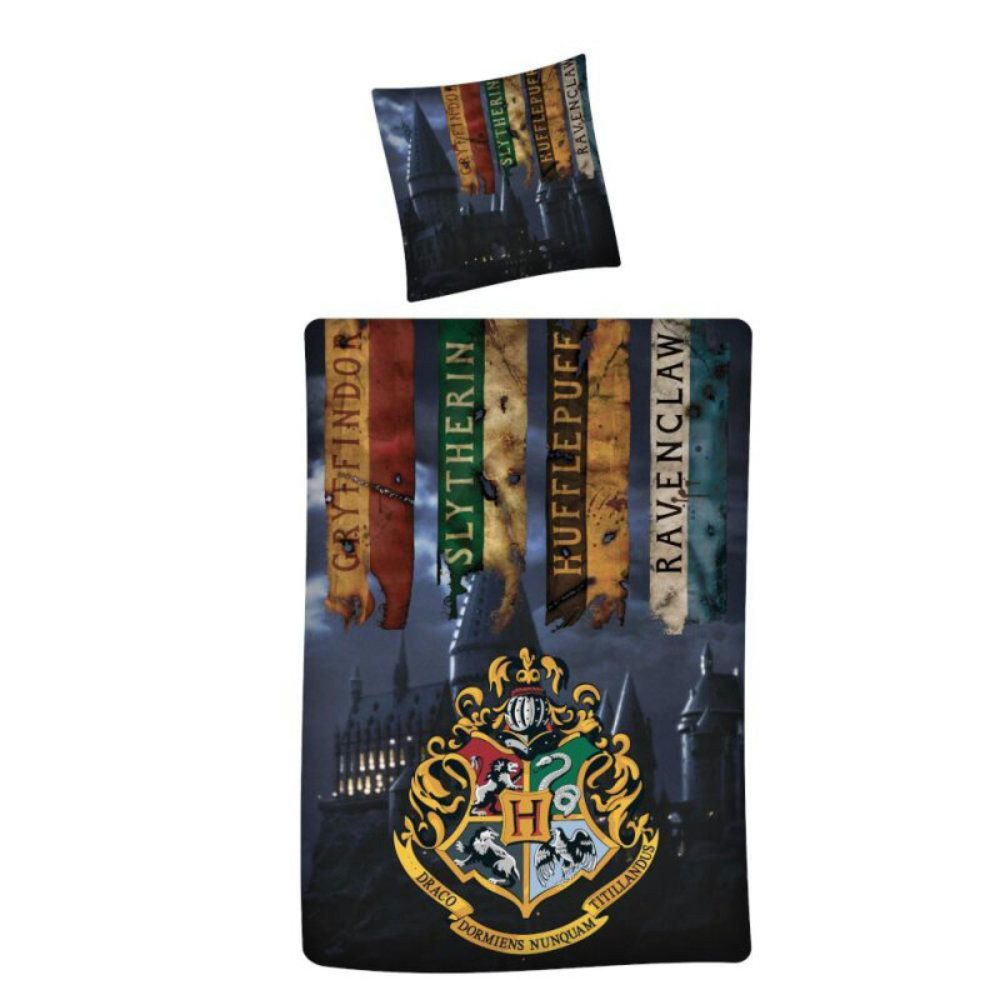 Harry Potter Bettwäsche Harry Potter Hogwarts Bettwäsche 2tlg Set 135x200 8 günstig online kaufen