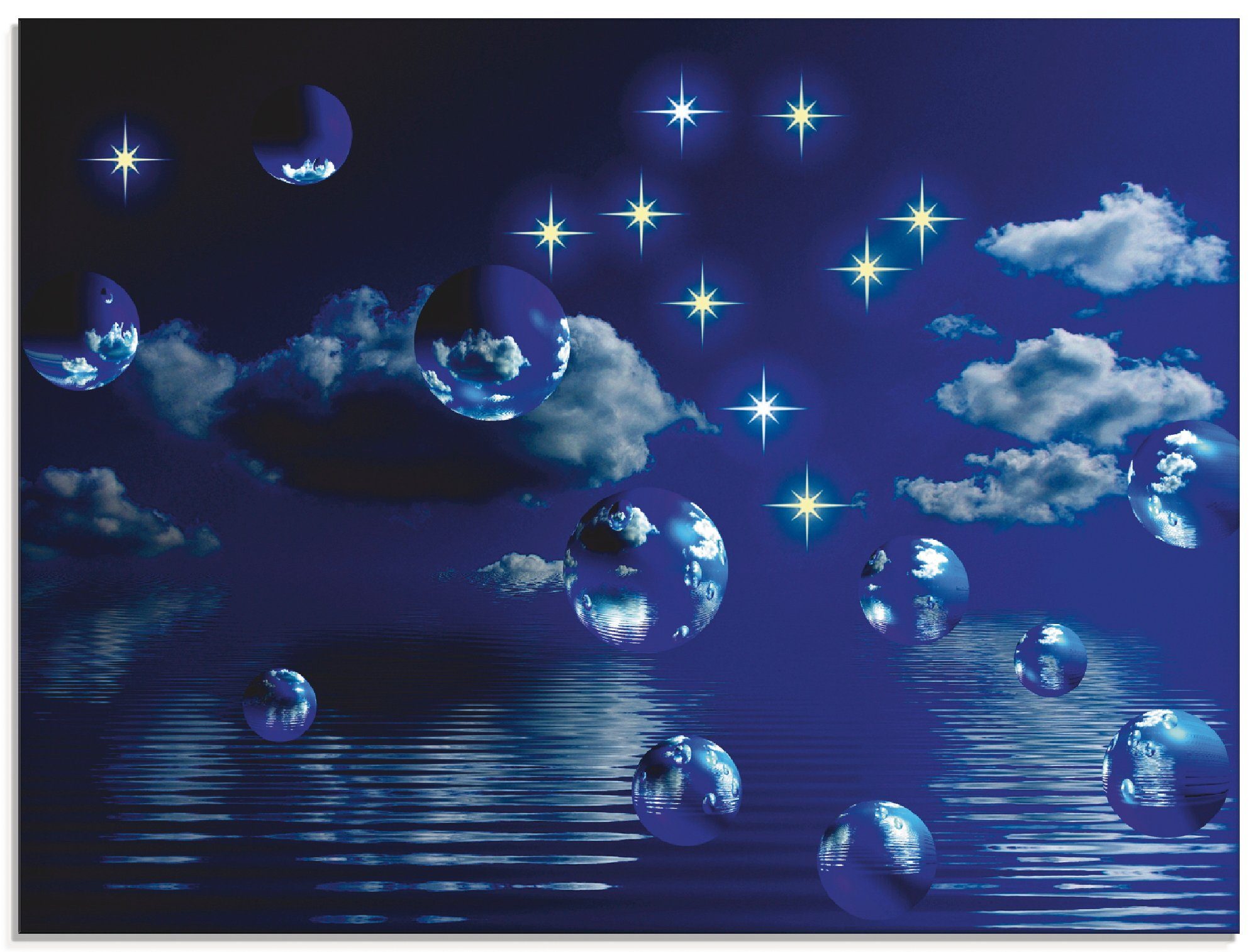 Artland Glasbild »Sternenhimmel«, Landschaften (1 Stück)-Otto