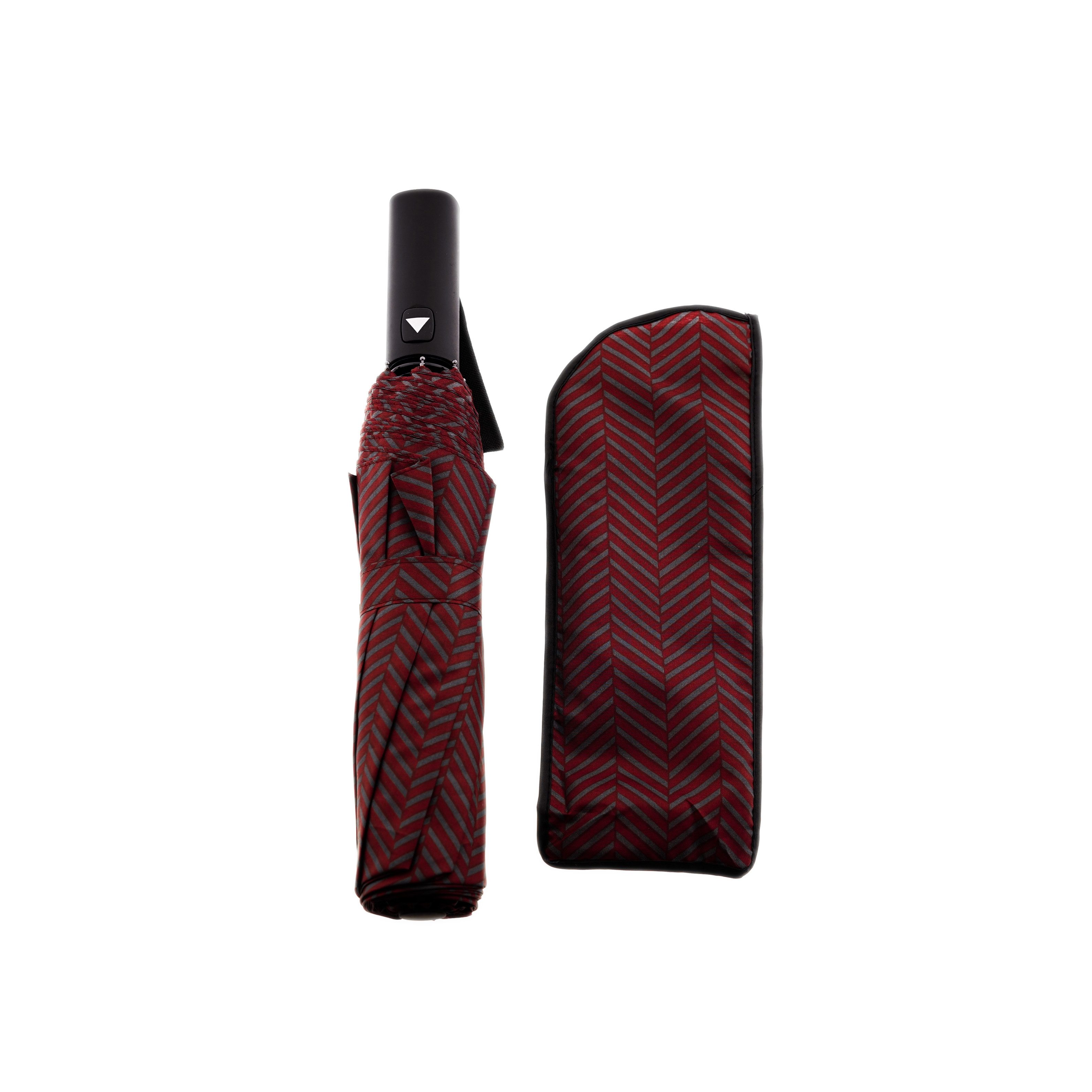 Susino Taschenregenschirm Teleskopschirm, Regenschirm mit Kunststoffgriff, ø100 cm