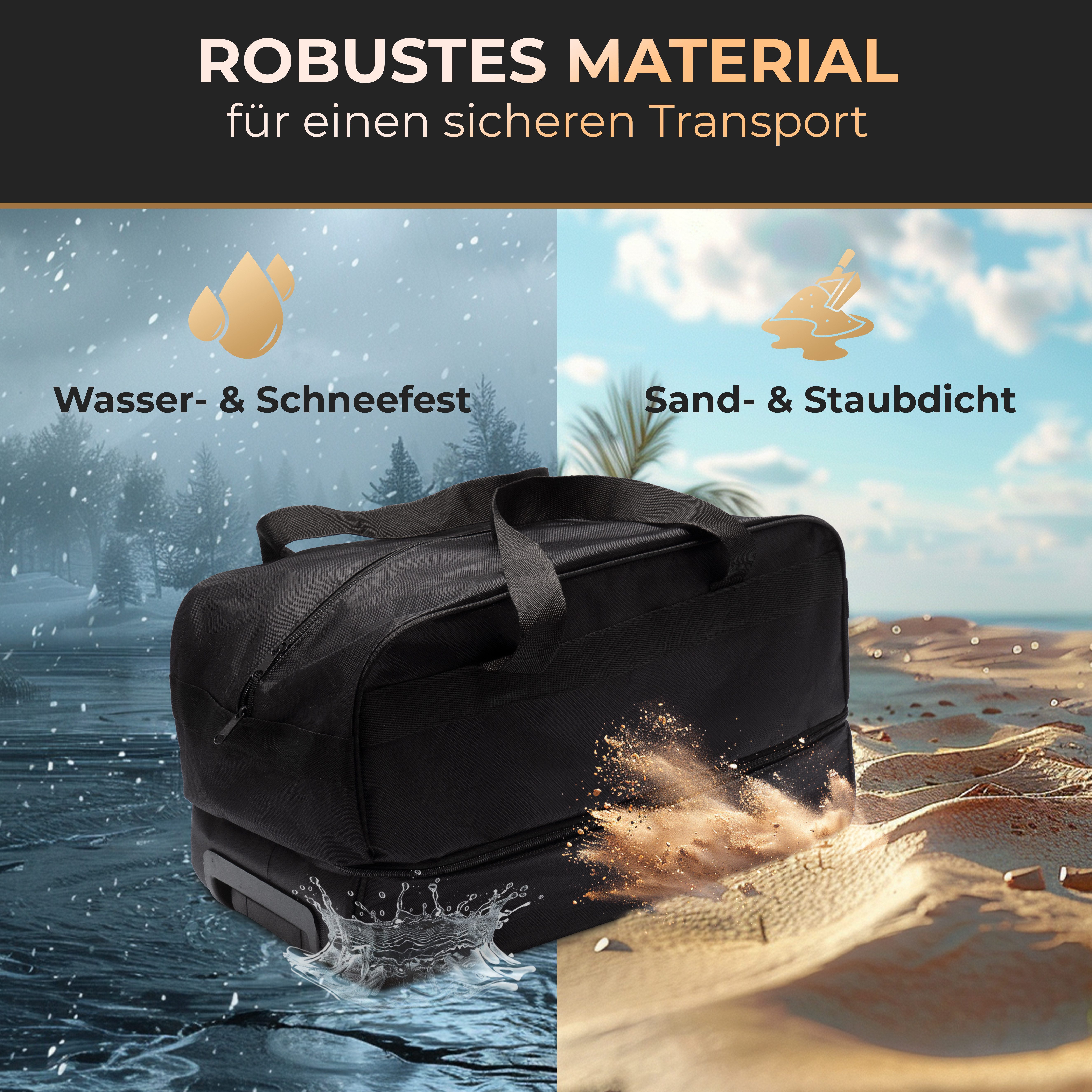 Weissmantel Handgepäck-Trolley Handgepäck Koffer 55x40x25 Reisetasche Rollkoffer Bordgepäck Trolley, Trolly, Handgepäck, Bordgepäck, kleiner Koffer