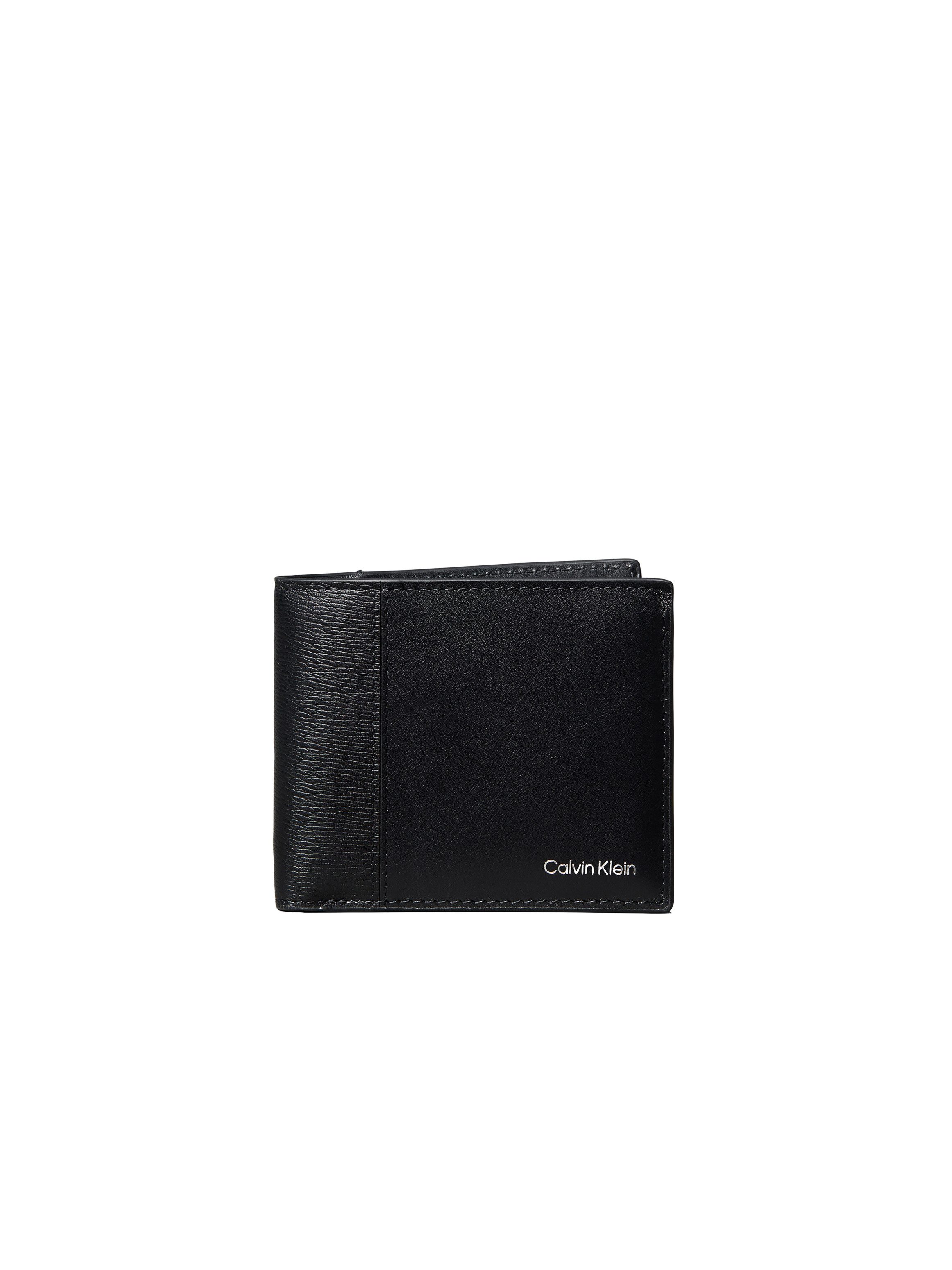Calvin Klein Geldbörse REFINED MIX BILLFOLD w COIN, Herren Geldbeutel, Portemonnaie zum Klappen