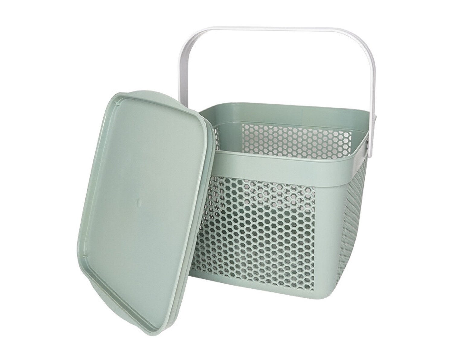 Michelino Aufbewahrungskorb mit Deckel Ordnung und Schutz für Ihre Gegenstände (1 St)