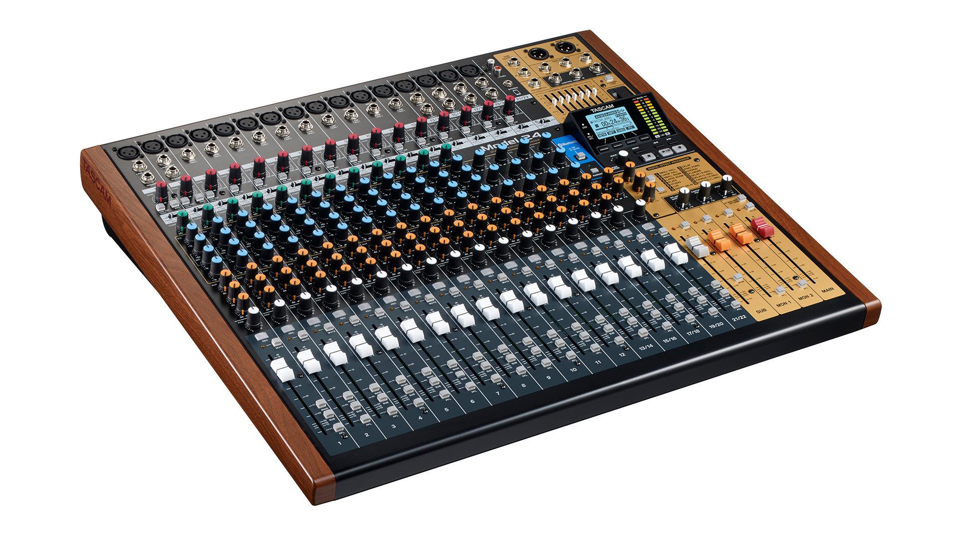 Tascam Model 24 - Mixer/Recorder USB-Soundkarte