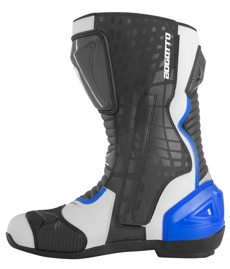 Bogotto Race-X Motorrad Stiefel Motorradstiefel