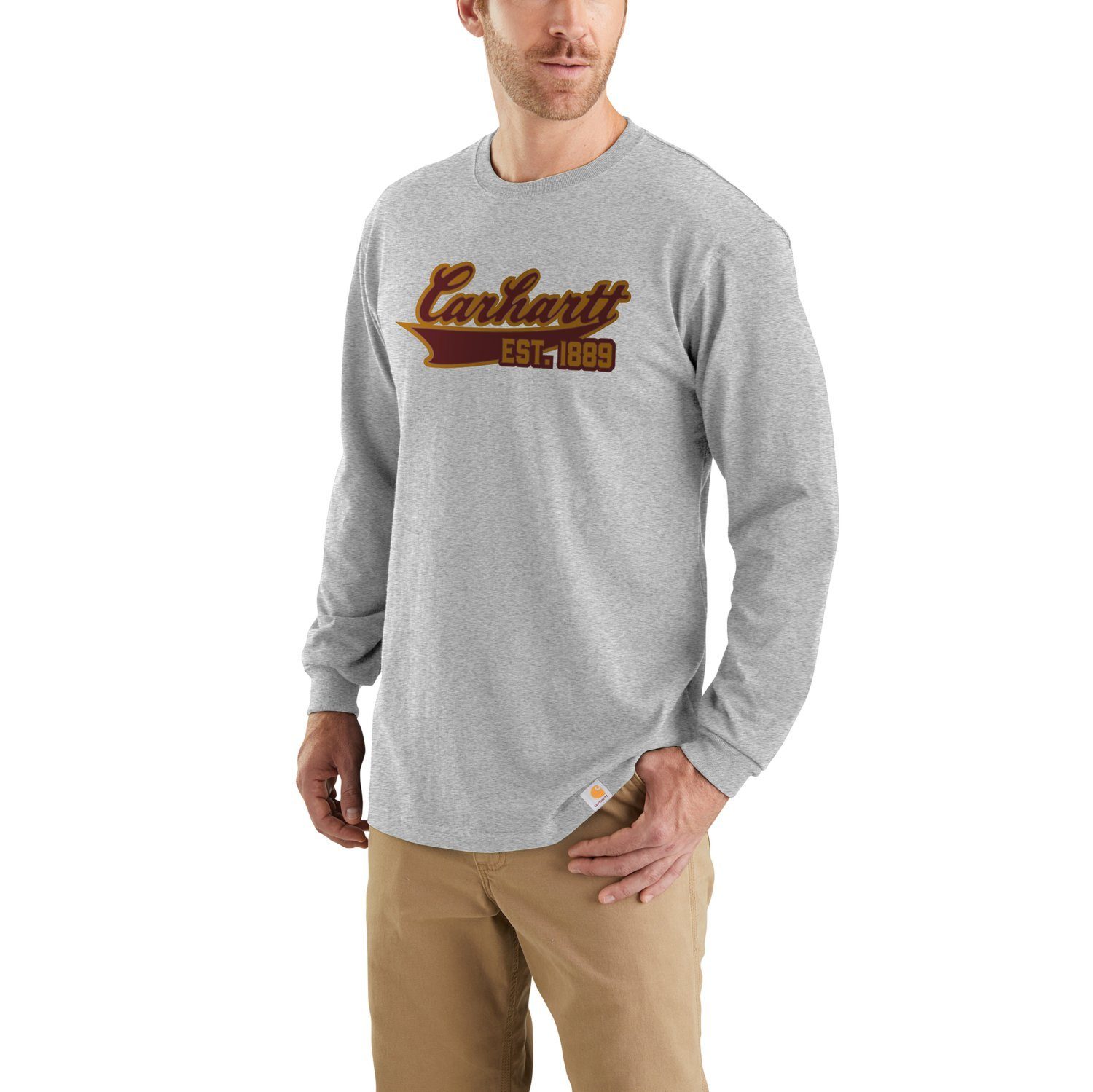 Carhartt Longsleeve SCRIPT GRAPHIC T-SHIRT L/S (1-tlg) Grafikdruck auf der  Vorderseite