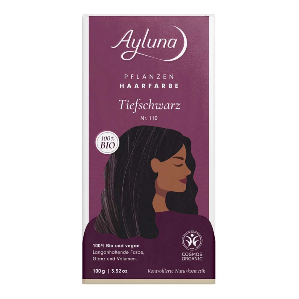 Ayluna Haarfarbe Haarfarbe - Nr.110 Tiefschwarz 100g
