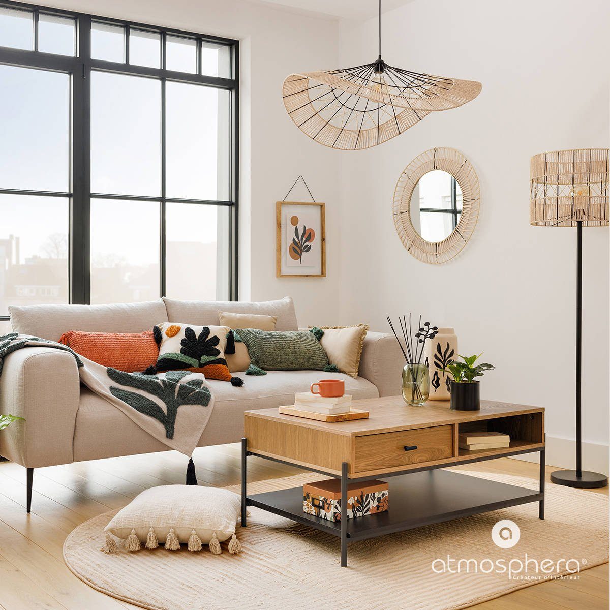 Atmosphera Créateur d'intérieur Aufbewahrungskorb