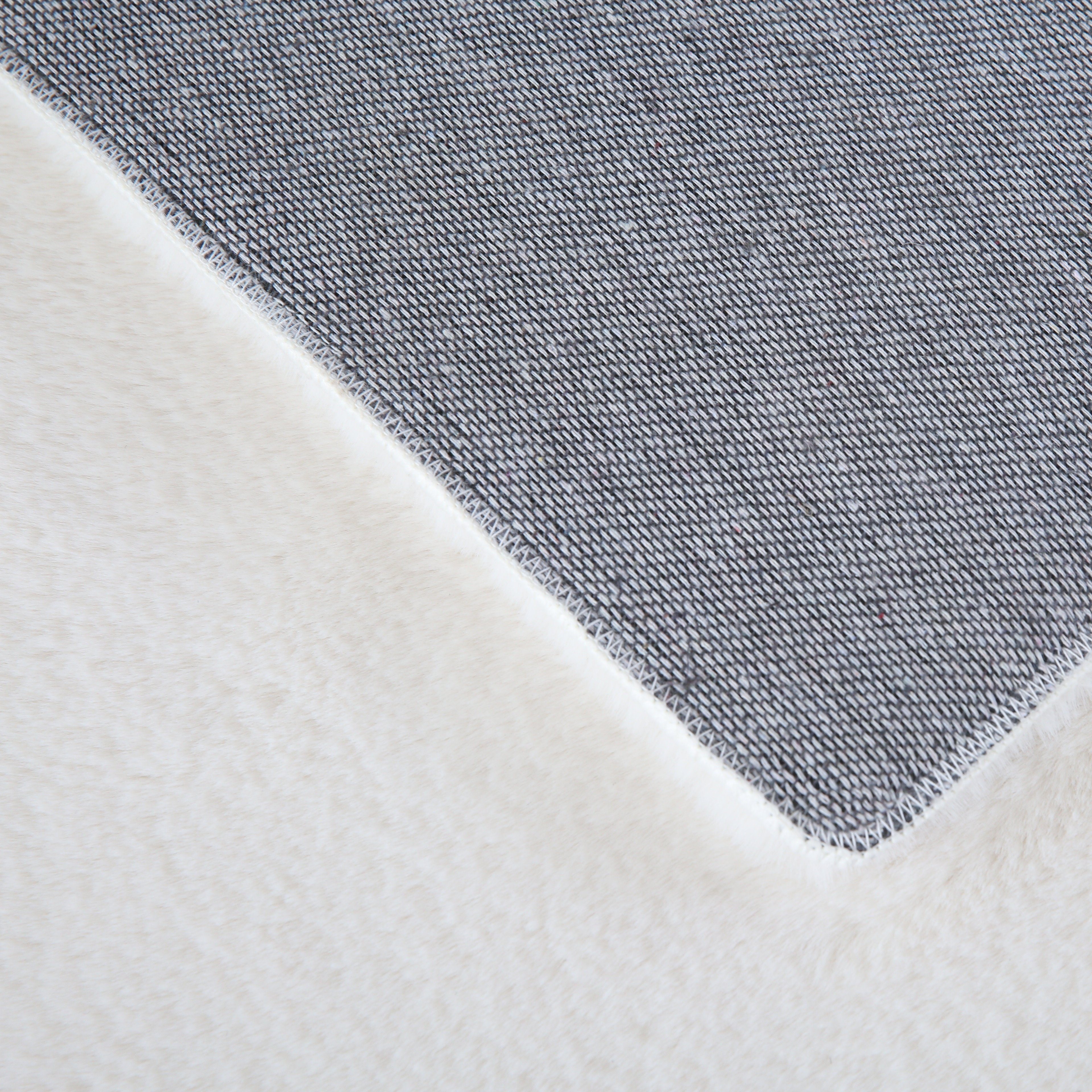 Ayyildiz Teppiche Hochflor-Teppich »POUFFY 5100«, rund, 20 mm Höhe, Läufer, günstig online kaufen