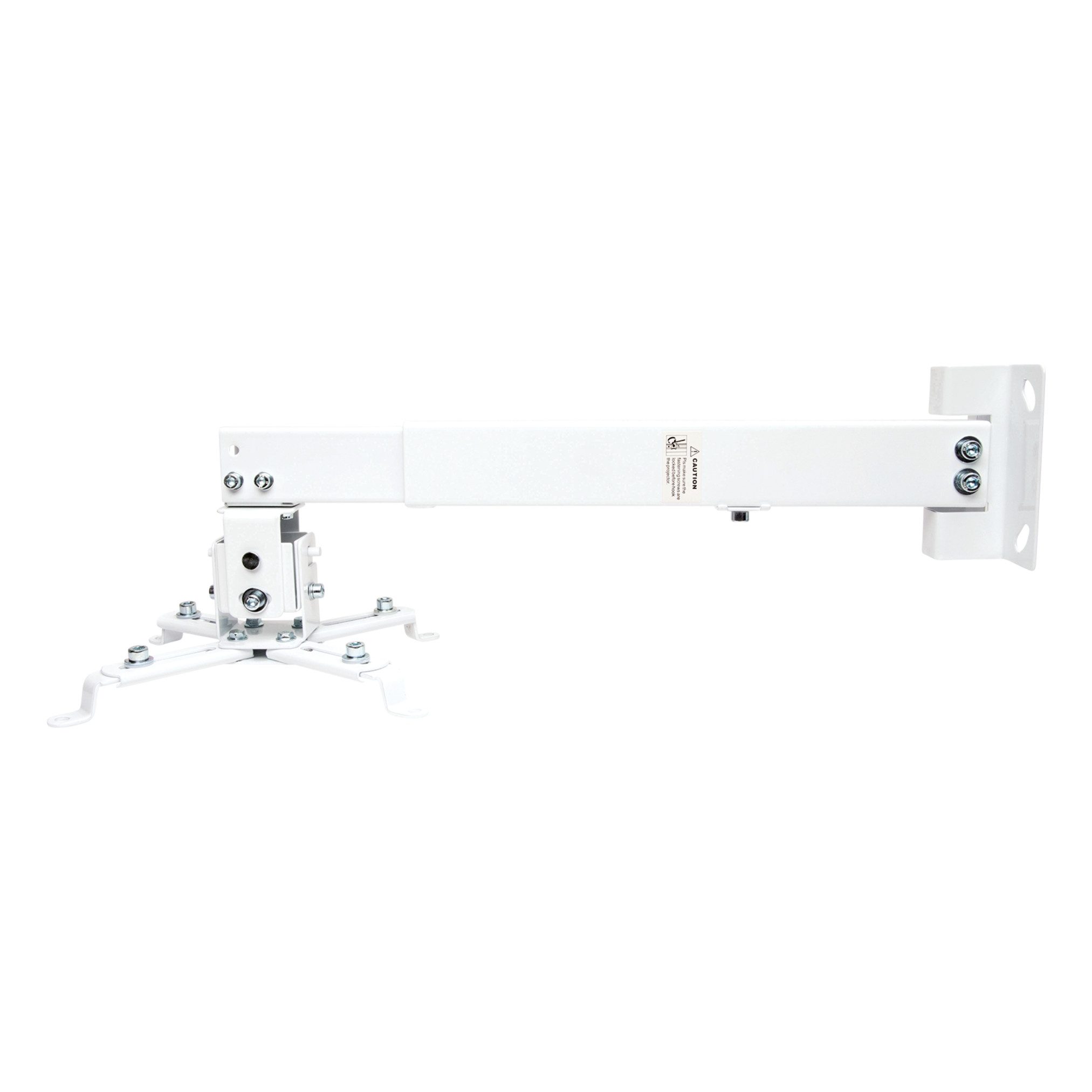 Schwaiger Beamer-Wandhalterung 719468, (neigbar, drehbar, bis 20kg, weiß)