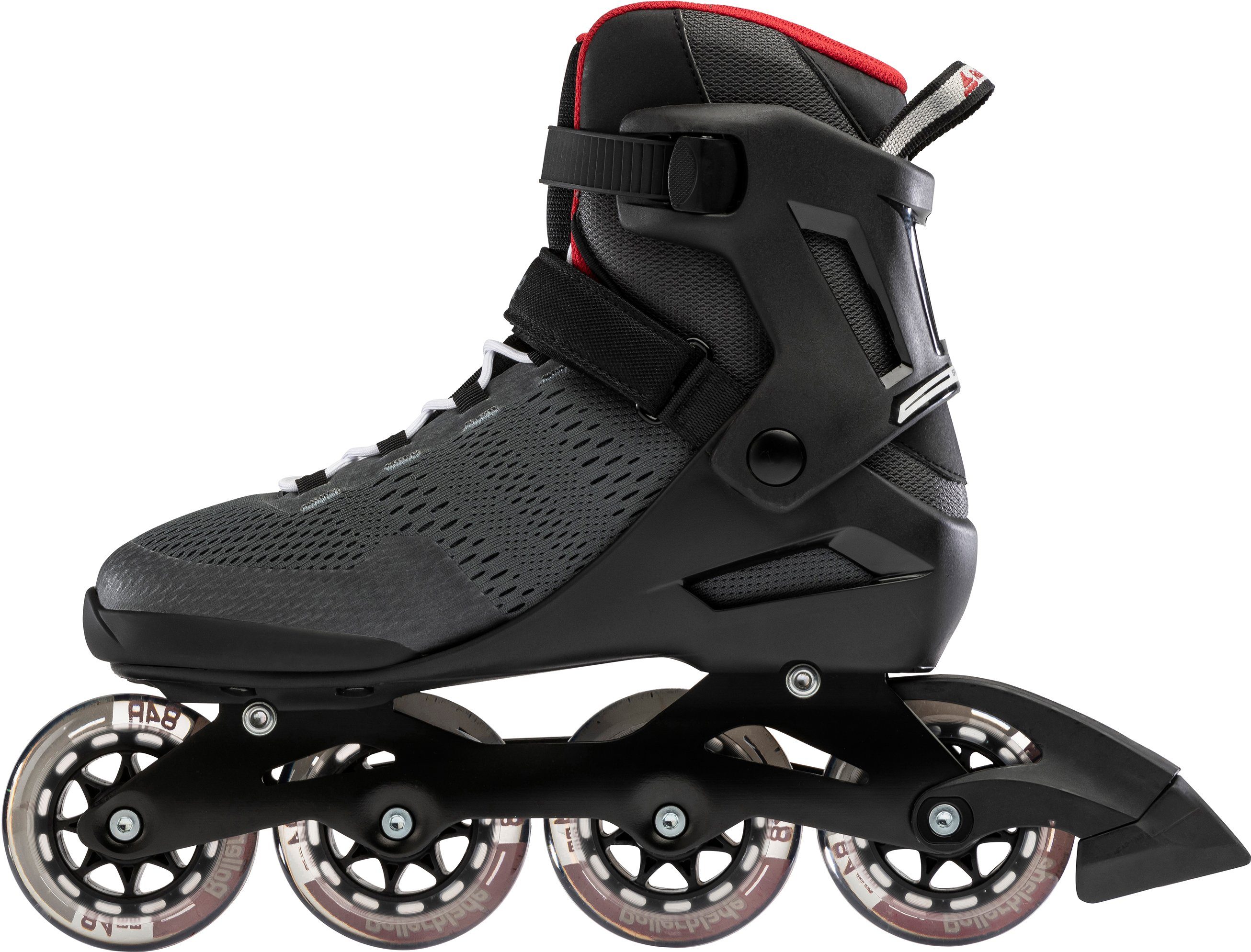 Sport Skateausrüstung ROLLERBLADE Inlineskates ROLLERBLADE SPARK 84 Inline Skate 2021 dark grey/red