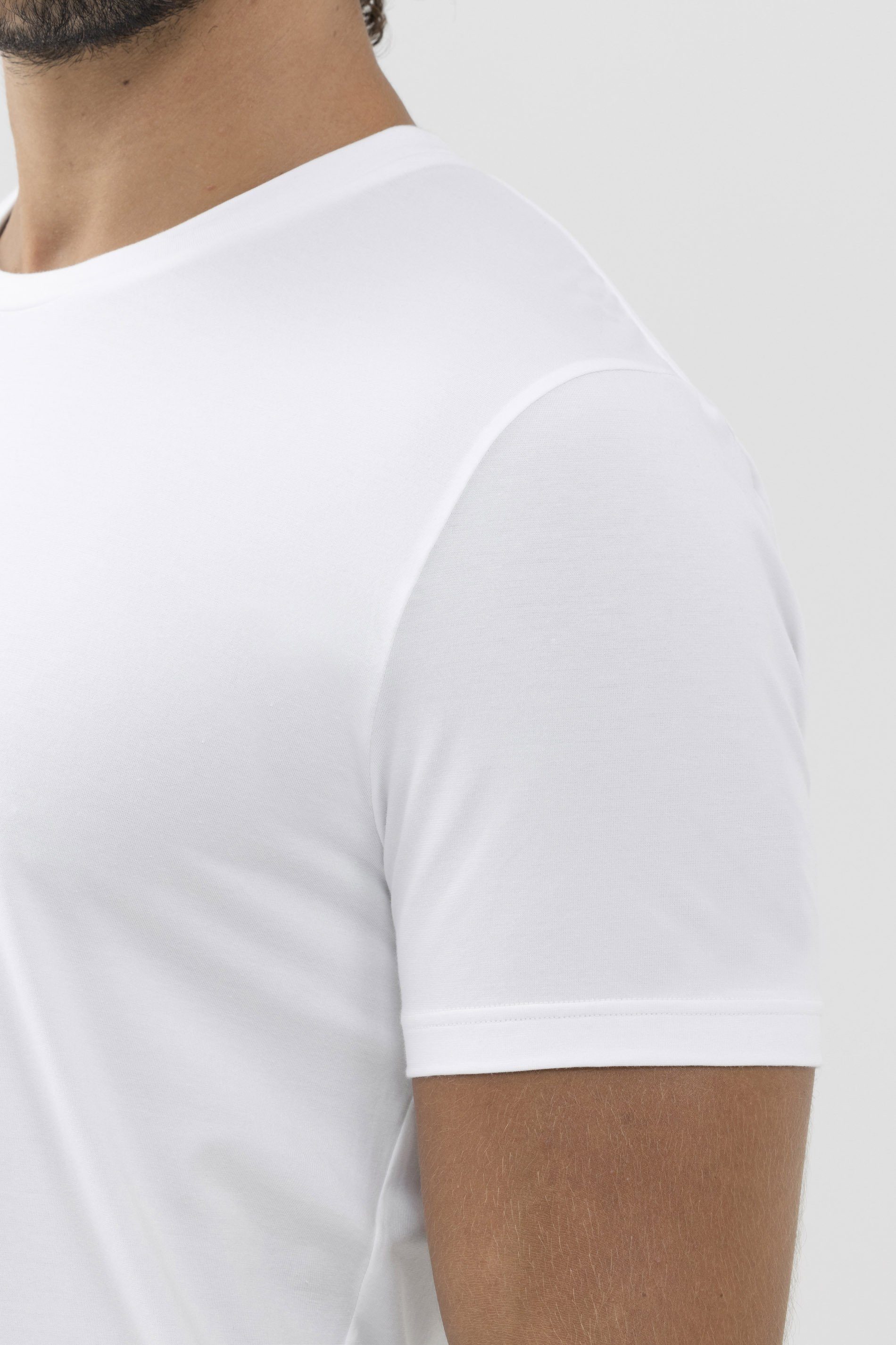 Mey Pyjamaoberteil Mey Herren T-Shirt Serie Dry Cotton Colour Uni (1-tlg)