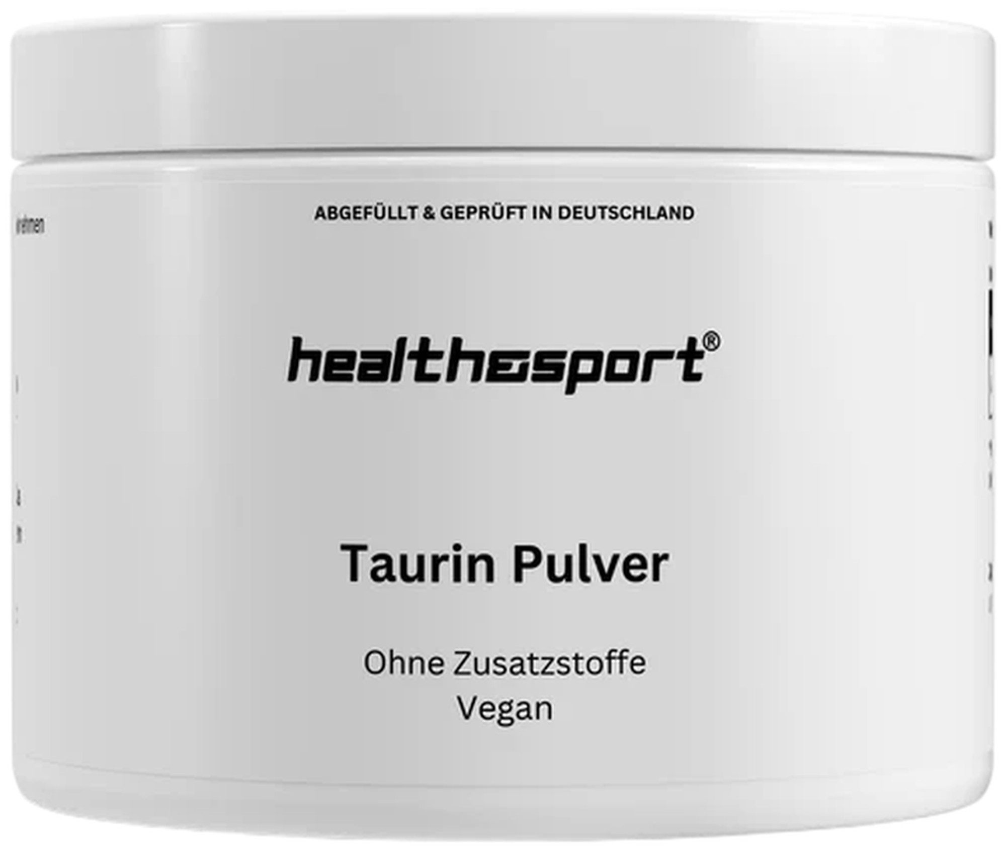 health&sport Taurin Vegan – Für Leistung, Ausdauer, Energie & Muskelaufbau Pulver, 250 g