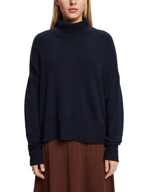 Esprit Collection Stehkragenpullover Pullover mit Stehkragen aus Wollmix