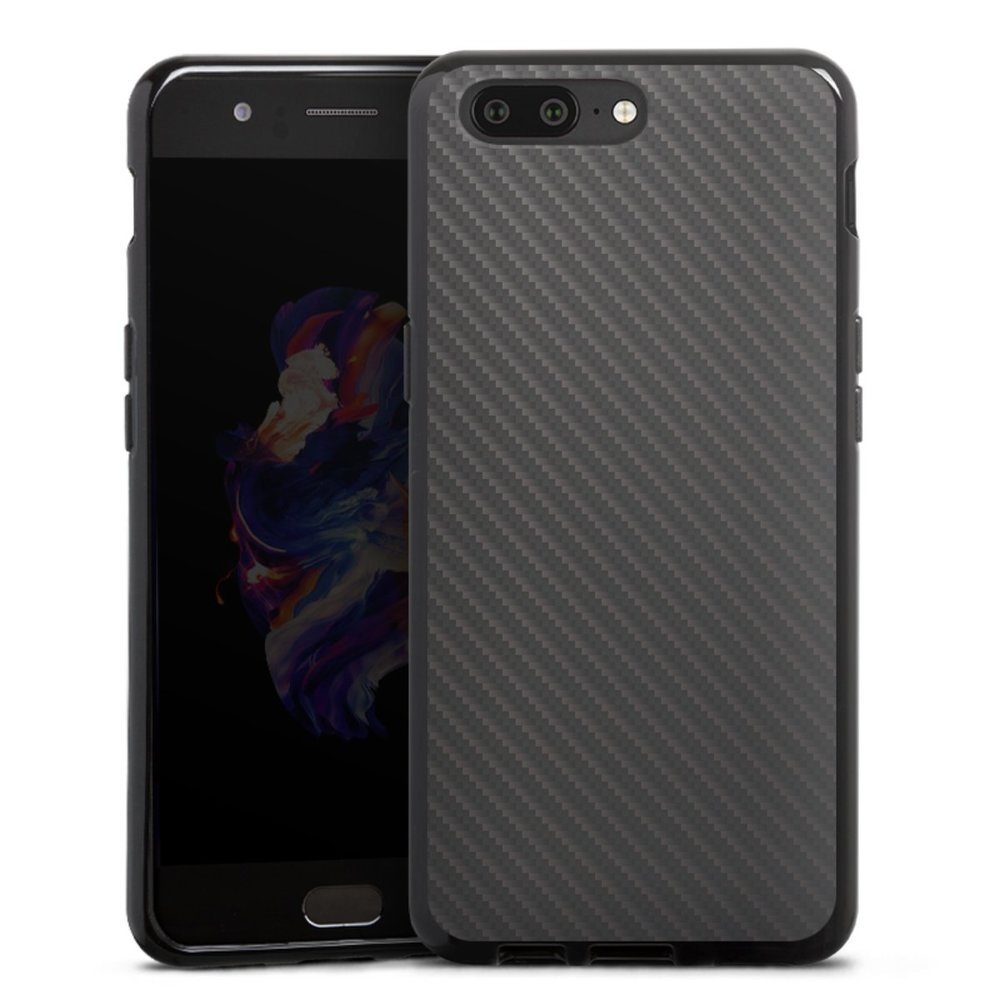 DeinDesign Handyhülle »Carbon« OnePlus 5, Hülle Metallic ...