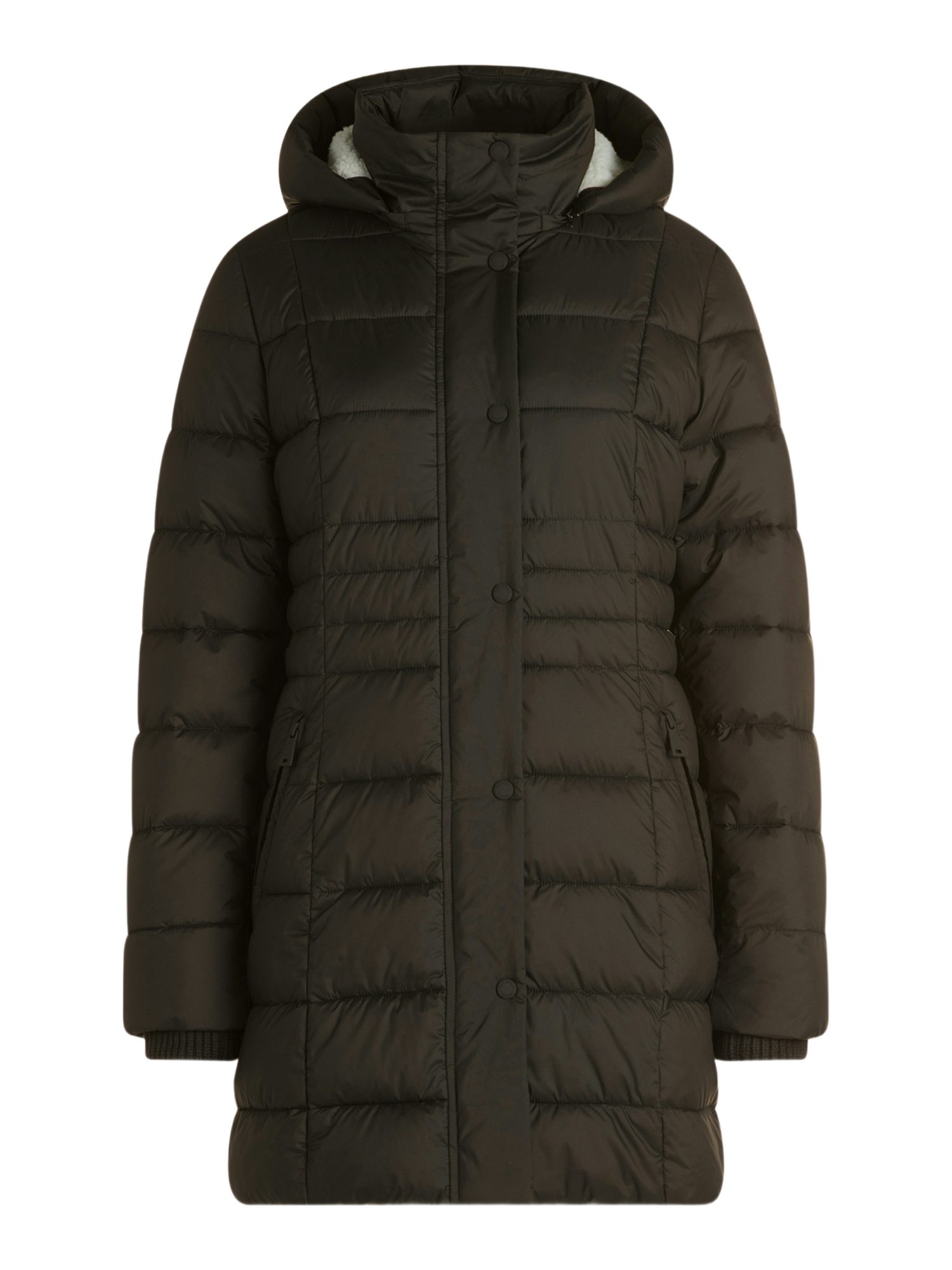 Betty Barclay Wolljacke schwarz,Outdoor,Polyester,Unifarben,Stehkragen,Langarm,Regular Fit