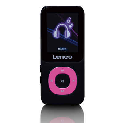 Lenco Xemio-659PK MP3-Player (MP3/MP4-Player, SD-bis 32 GB, 1,8Zoll Farbdisplay, Aufnahmefunktion)