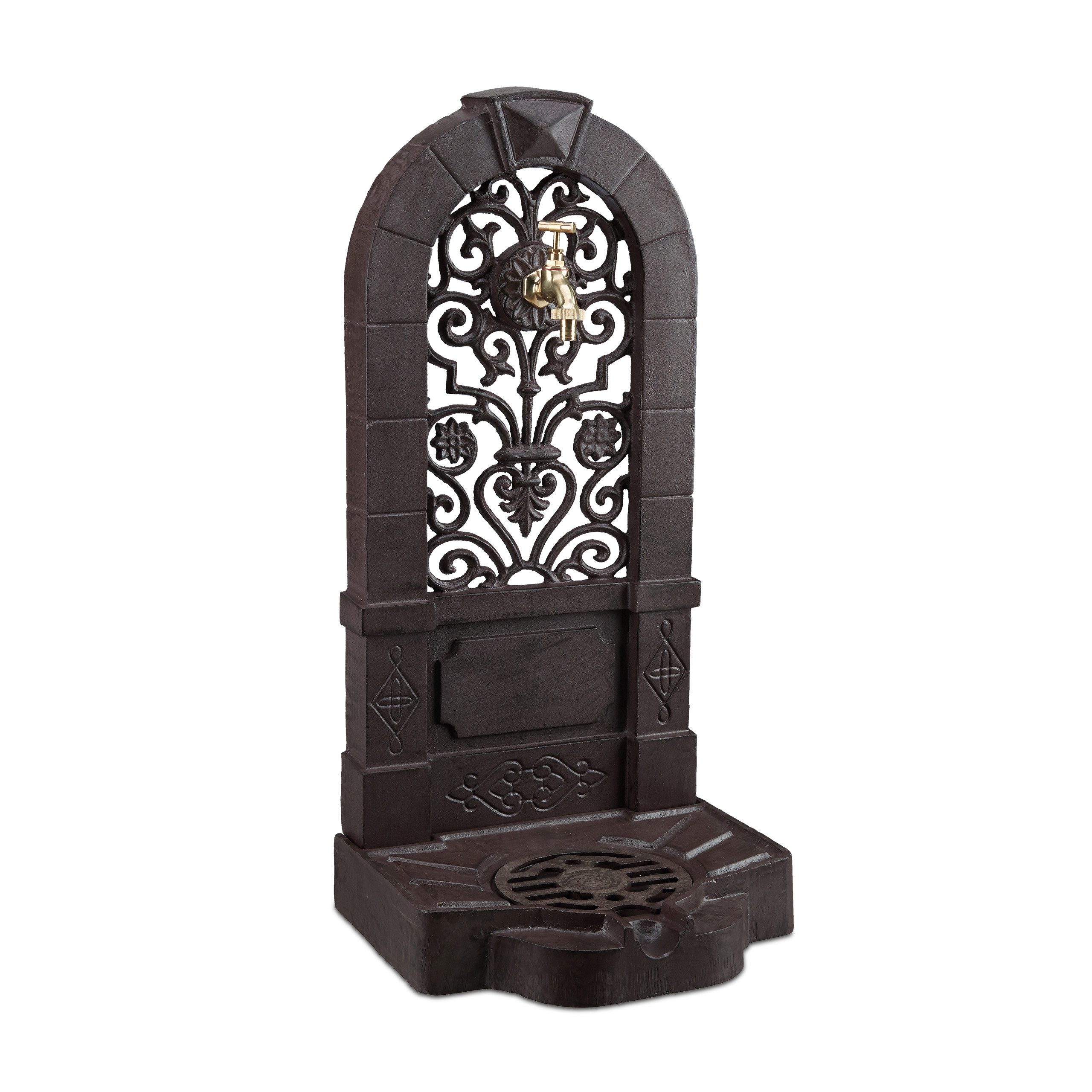 relaxdays Gartenbrunnen Standbrunnen Antik günstig online kaufen