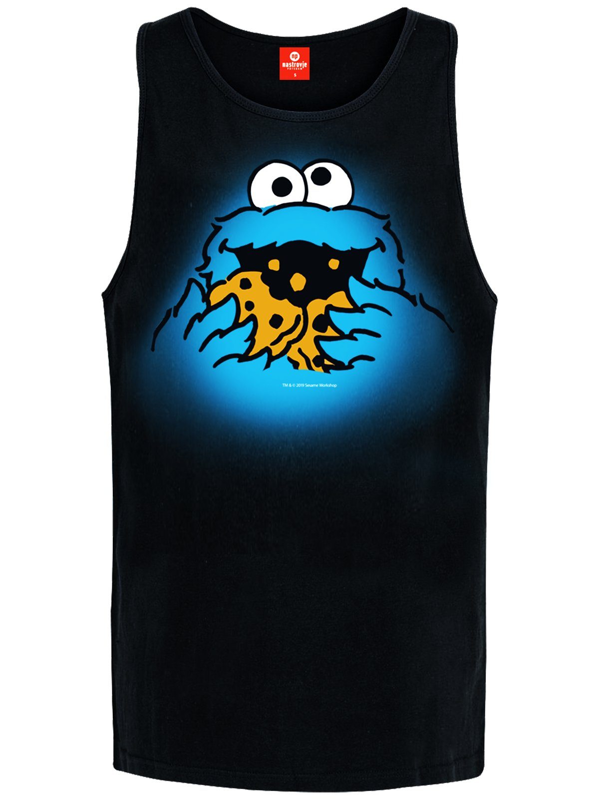 Sesamstrasse Tanktop Cookie Monster