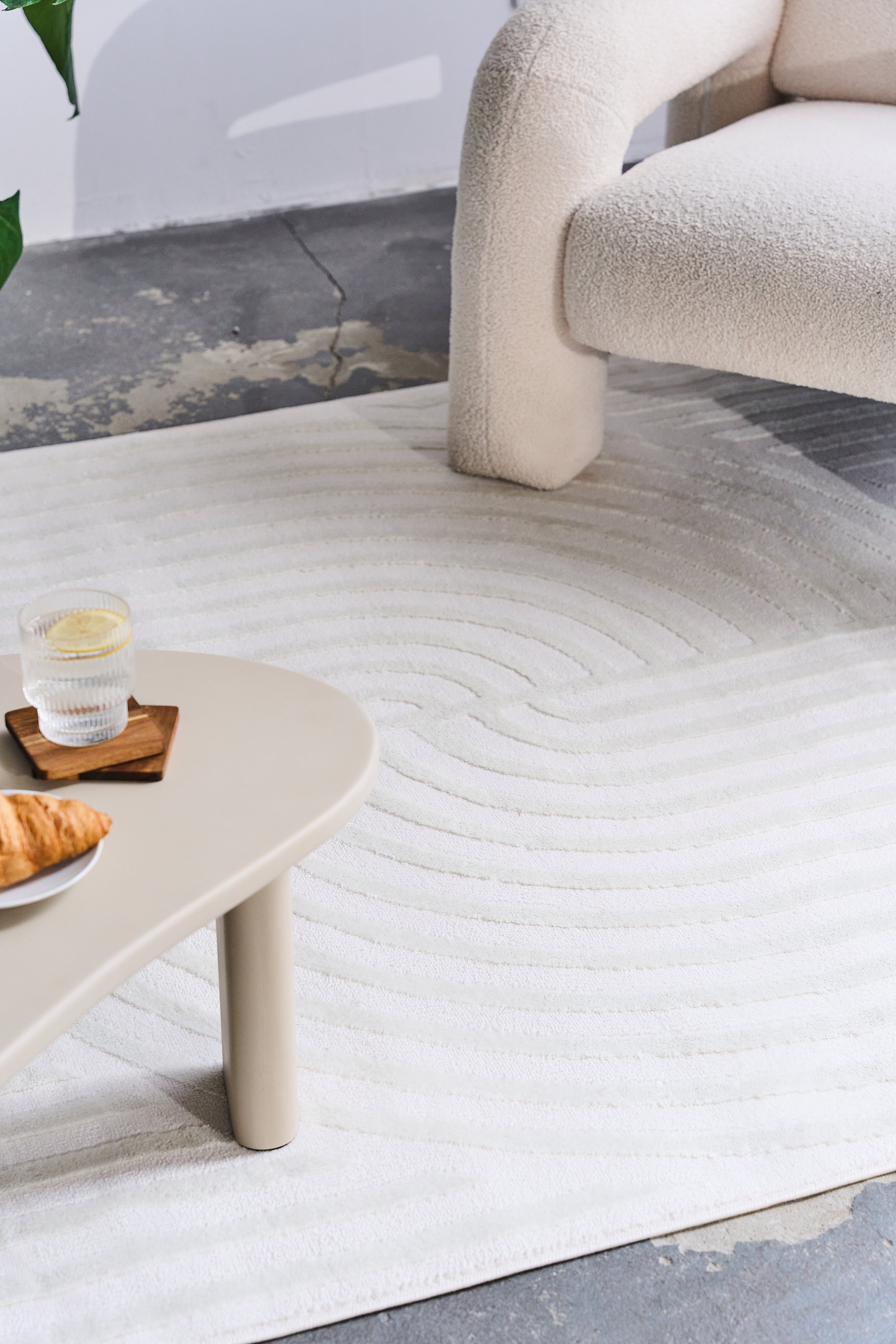 Tapiso Teppich HYGGE, quadratisch, Höhe: 9 mm, Wohnzimmer, Schlafzimmer, pflegeleicht