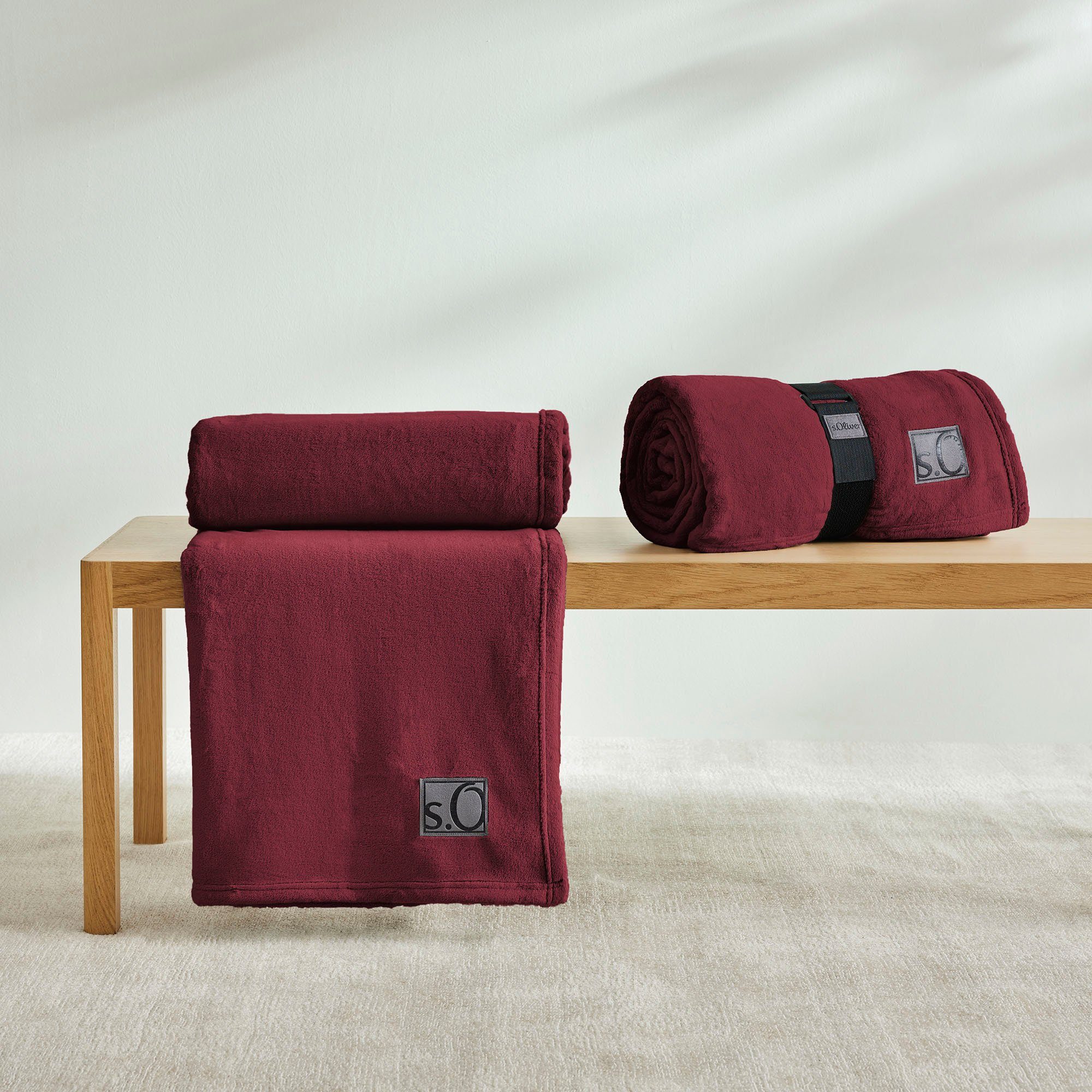 Wohndecke s.Oliver Decke Kuschelsoft, s.Oliver, 150 x 200 cm, in bunten Farben, weich, 330g/m²