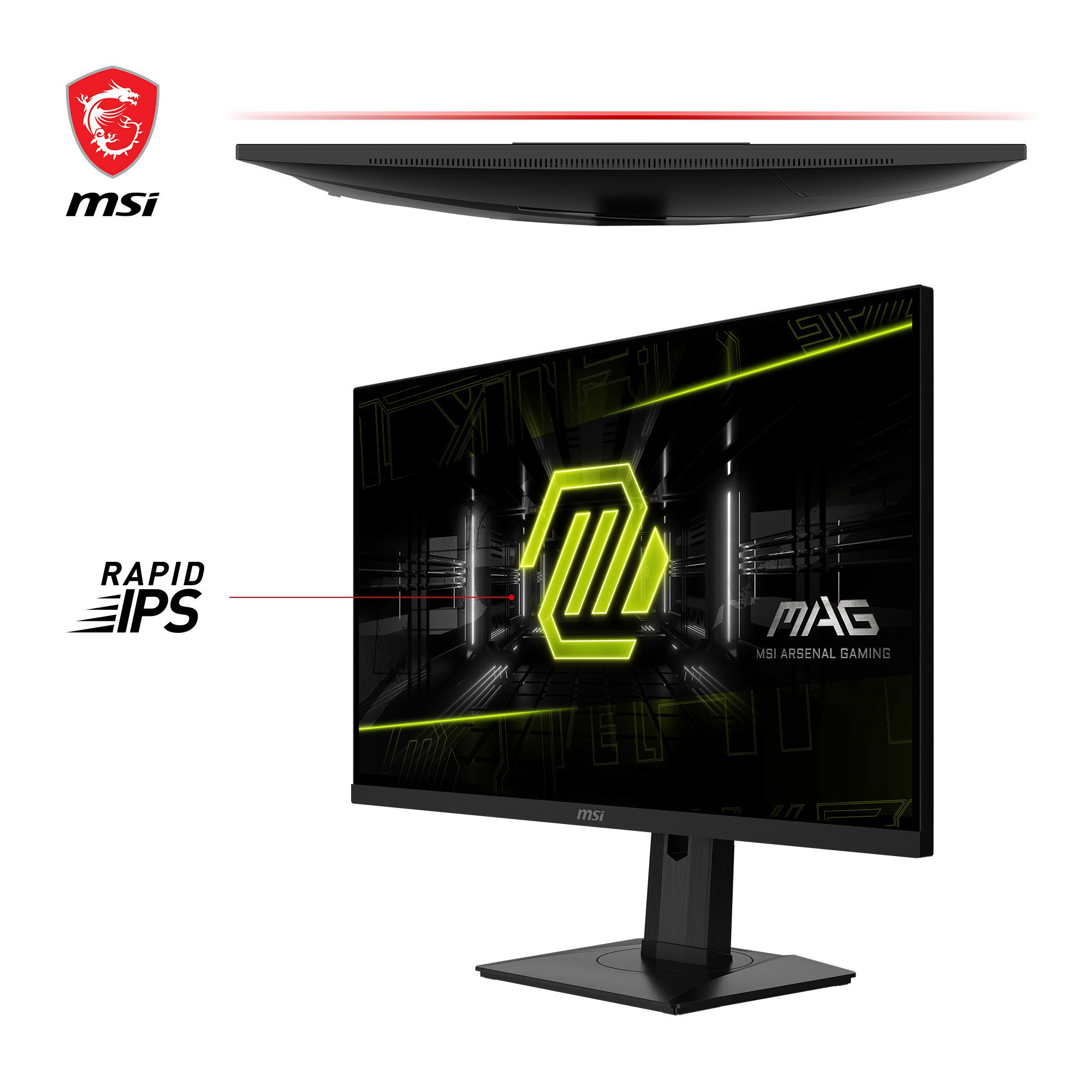 MSI MAG 274QRF QD Gaming-Monitor (69 cm/27 ", 2560 x 1440 px, WQHD, 1 ms Reaktionszeit, 180 Hz)