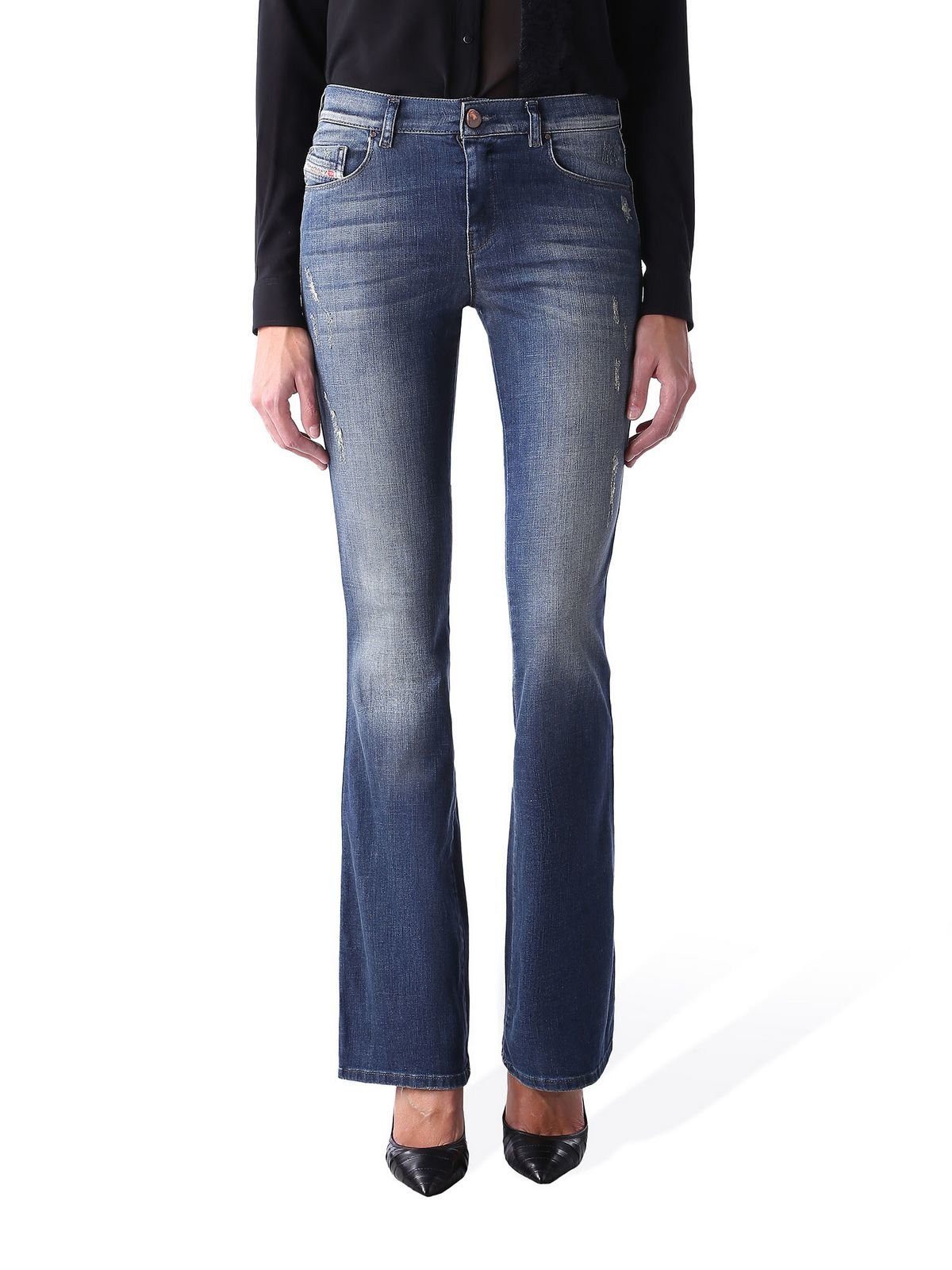 Diesel Bootcut-Jeans Diesel Sandy-B 084BI Stretch günstig online kaufen