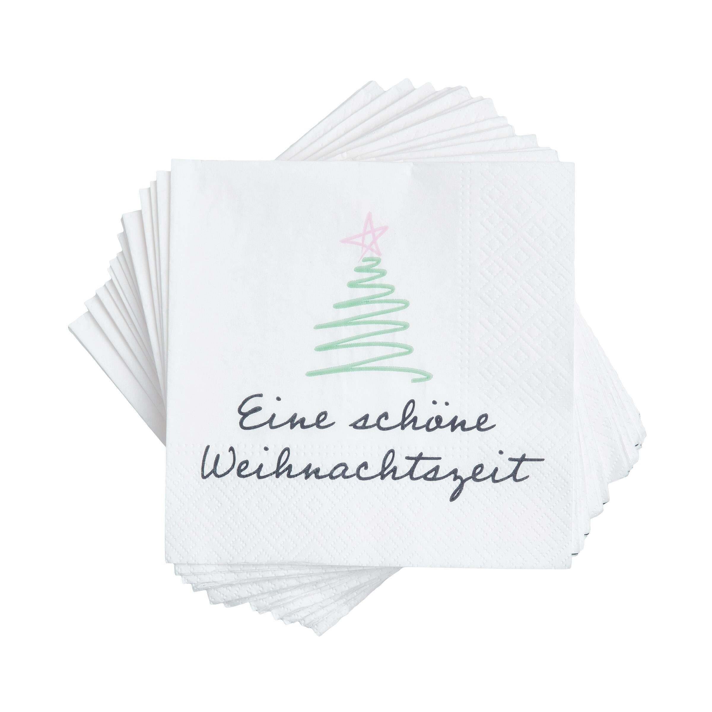 BUTLERS Papierserviette APRÈS Papierserviette Weihnachtszeit 20 Stück