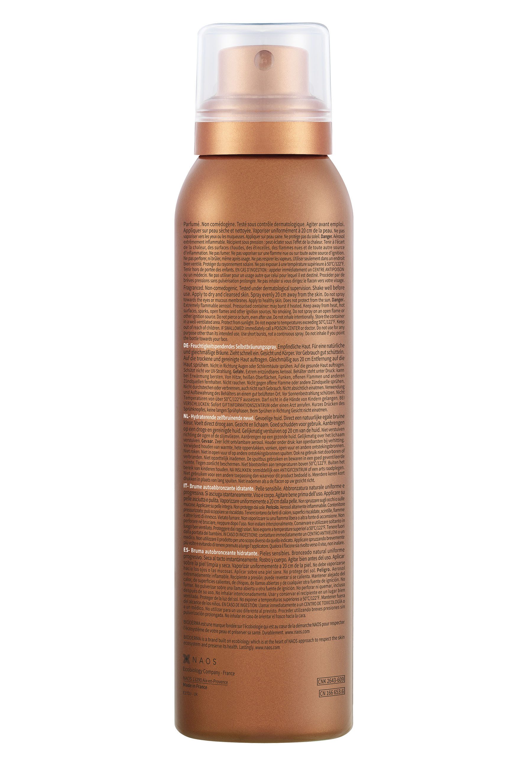 Bioderma Selbstbräunungsspray Photoderm Autobronzant, sorgt für gleichmäßige & natürlich aussehende Bräune