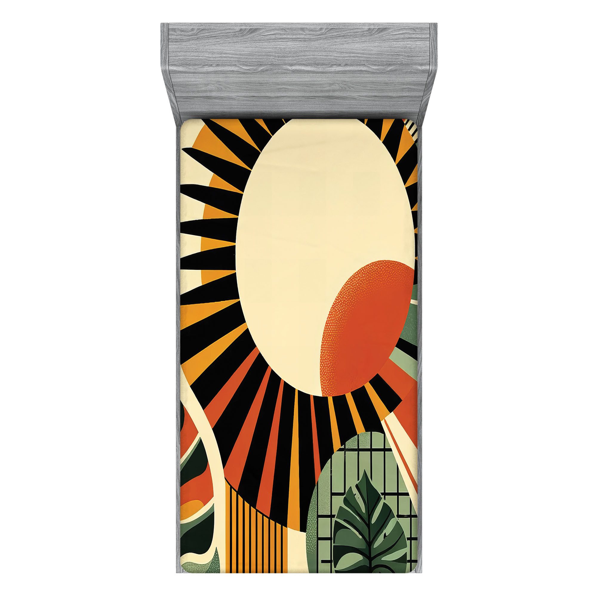 Abakuhaus Spannbettlaken Soft Dekorativer Stoff Bettwäsche Rund-um Elastisc günstig online kaufen