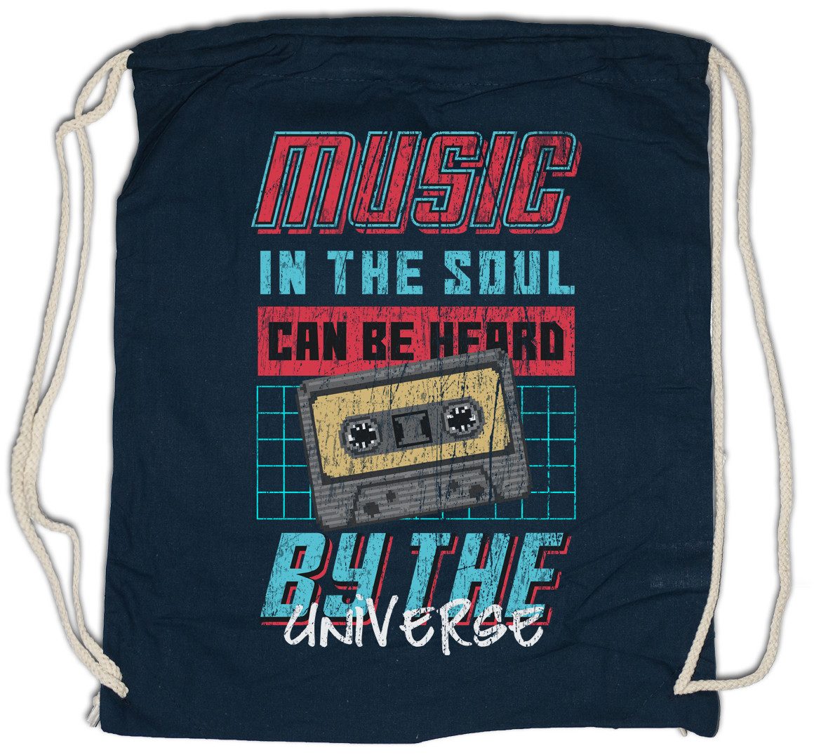 Turnbeutel Pixel Music In The Soul Turnbeutel 80s Cassette Tape MC Audio Kassette