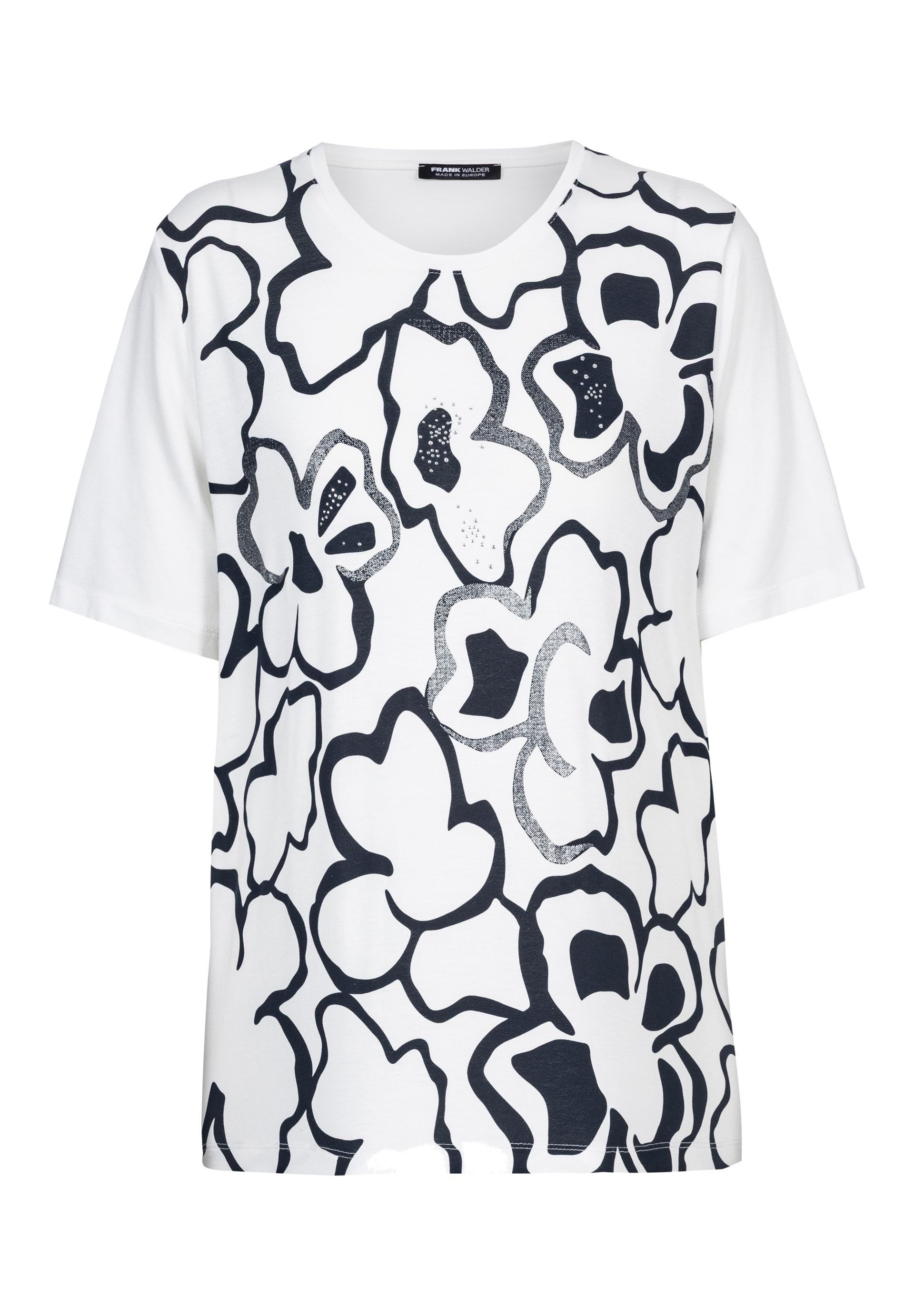 T-Shirt mit floralem Print