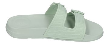 Fitflop IQUSHION TWO-BAR BUCKLE SLIDES Zehentrenner sagebrush