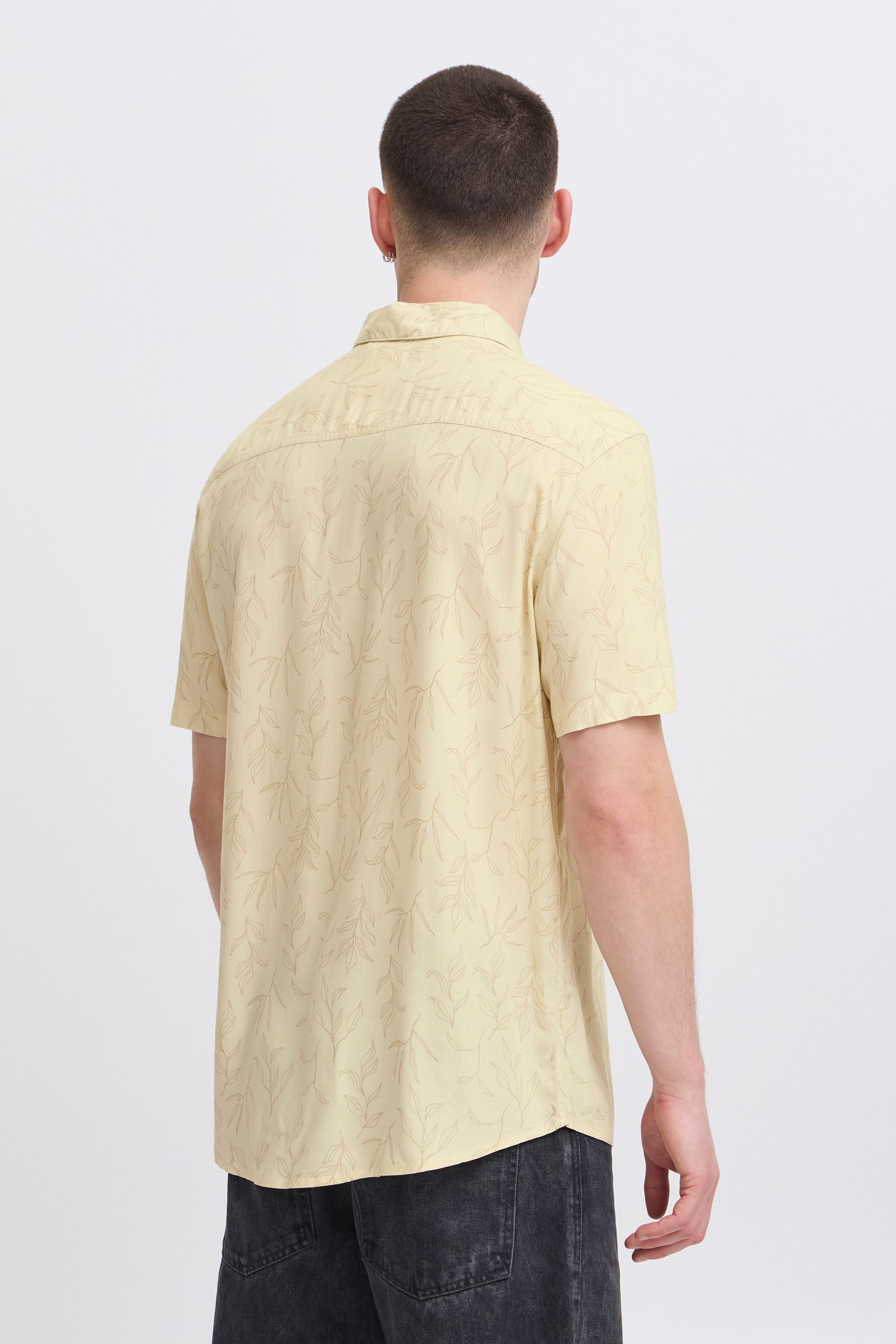Blend Kurzarmhemd BHace Shirt Lässiges Kurzarmhemd mit Print
