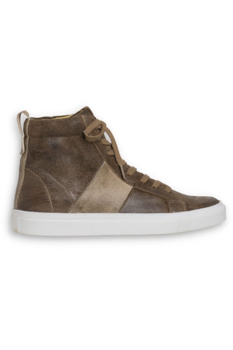 Spieth & Wensky Sneaker Herren - BEN - schotter/whisky Sneaker
