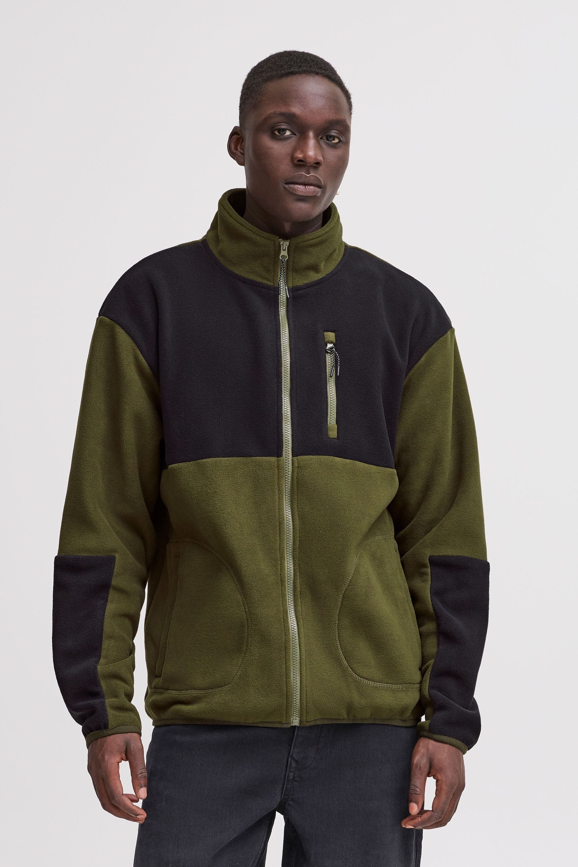 Blend Fellimitatjacke BLEND BHBROOKS Sweatshirt zipp günstig online kaufen
