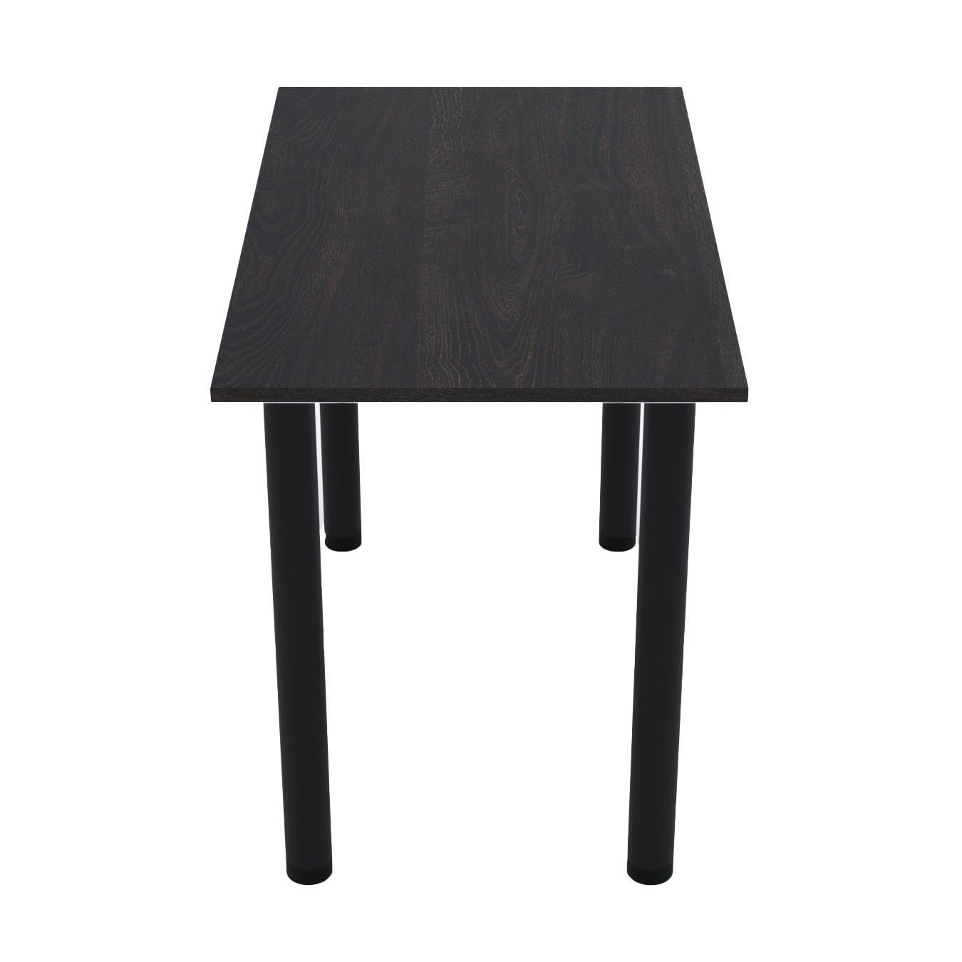 AKKE Esstisch, Esszimmertisch mit 2mm PVC Bürotisch Beinen Gewürzte schwarzen Eiche Küchentisch