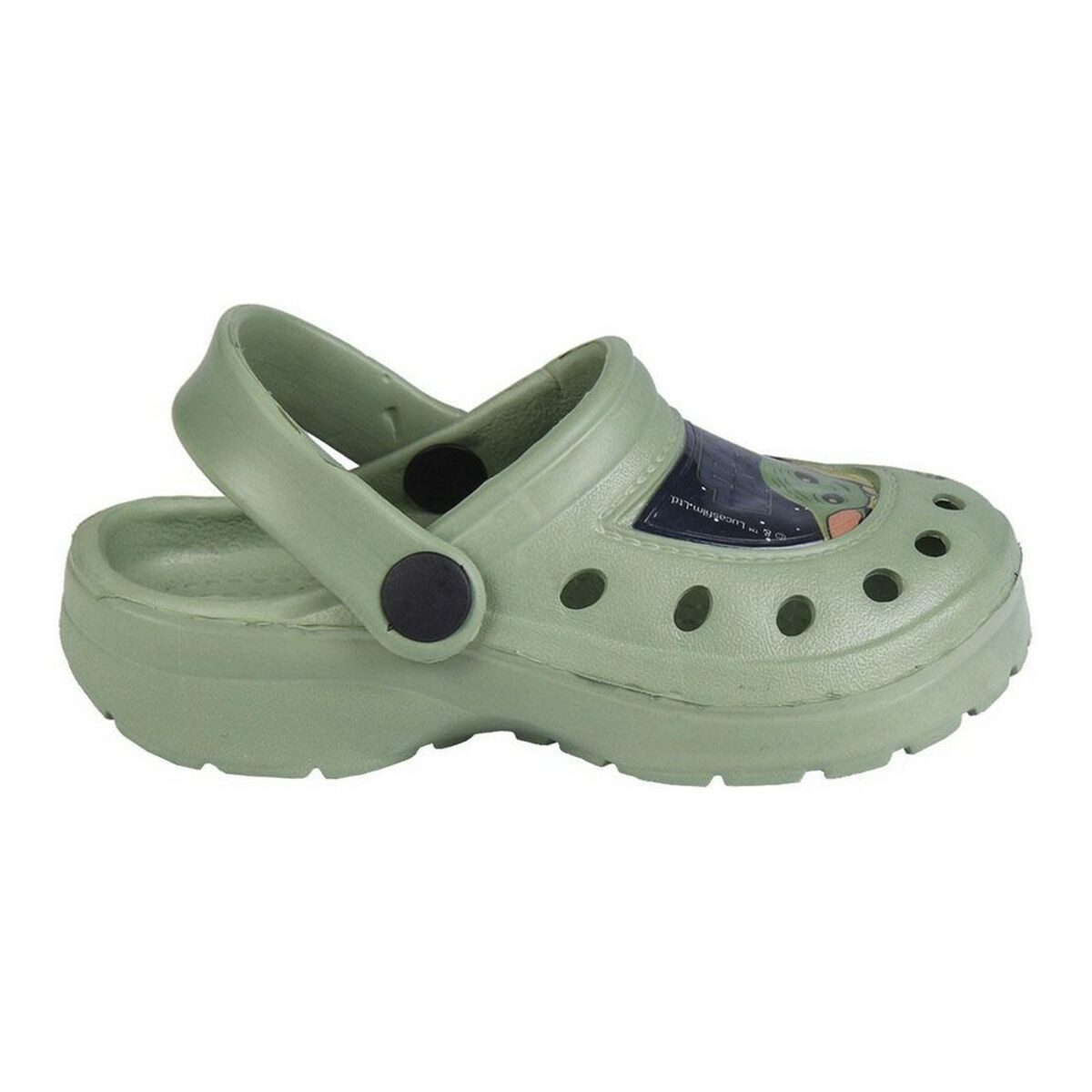 The Mandalorian Clog Strandclogs The Mandalorian Rot grün