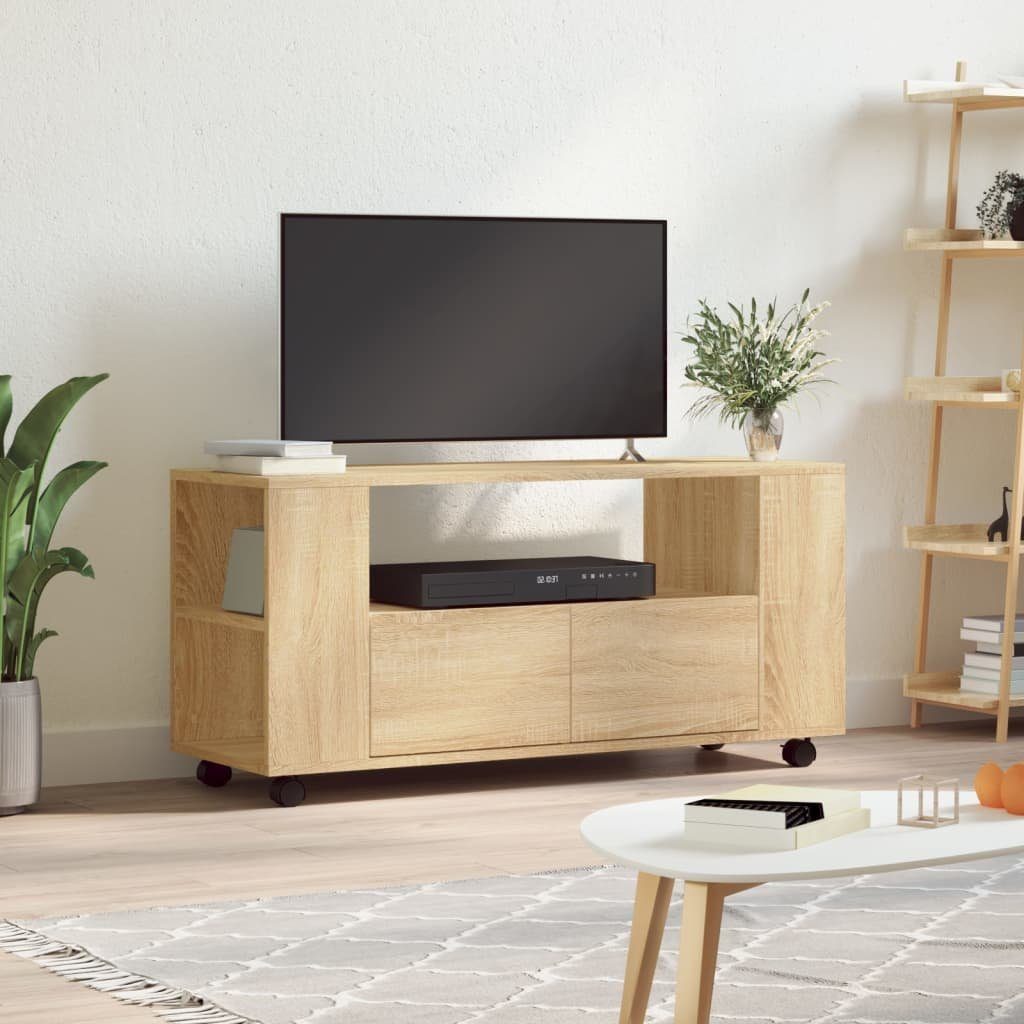 (1-St) cm 102x34,5x43 Eiche TV-Schrank Sonoma-Eiche Holzwerkstoff Sonoma TV-Schrank vidaXL