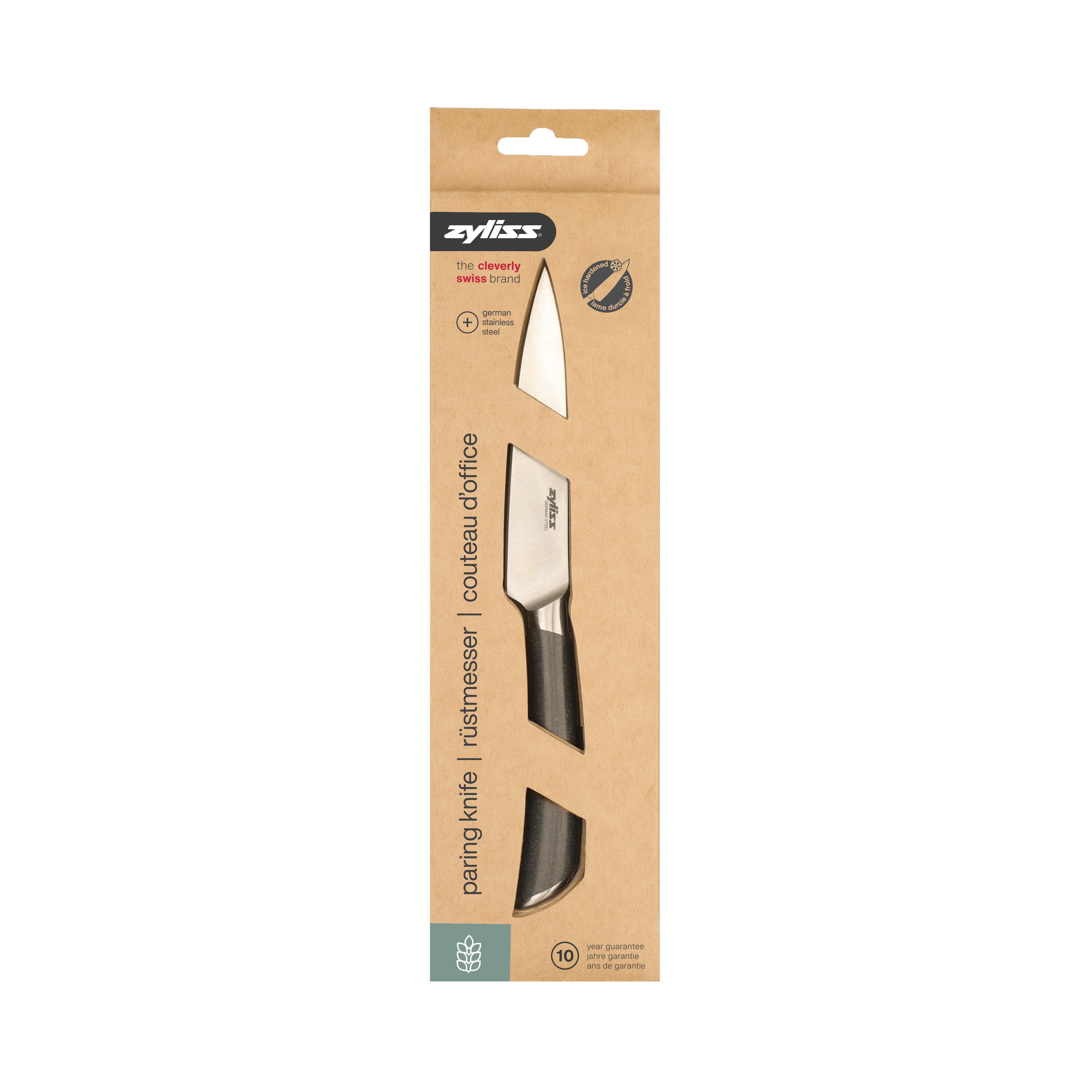 zyliss Schälmesser Comfort Pro Rüstmesser, 11 cm, deutscher Edelstahl