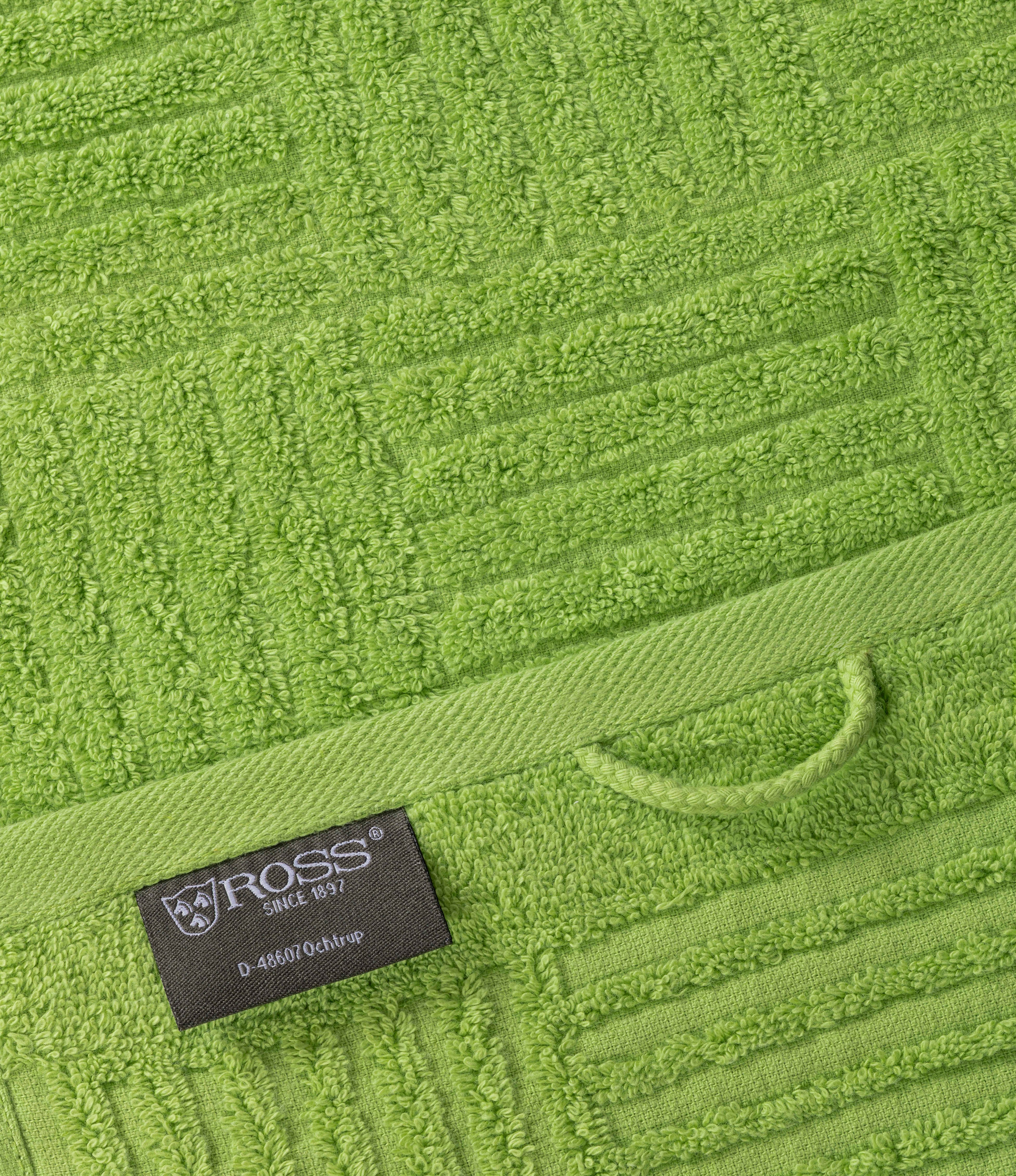 ROSS Duschtuch CARRE, Frottier (Packung, 1-St), günstig online kaufen